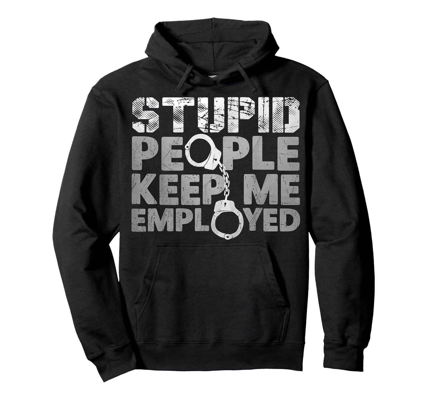 Correctional Officer - Stupid People Keep Me On Toes T-Shirt