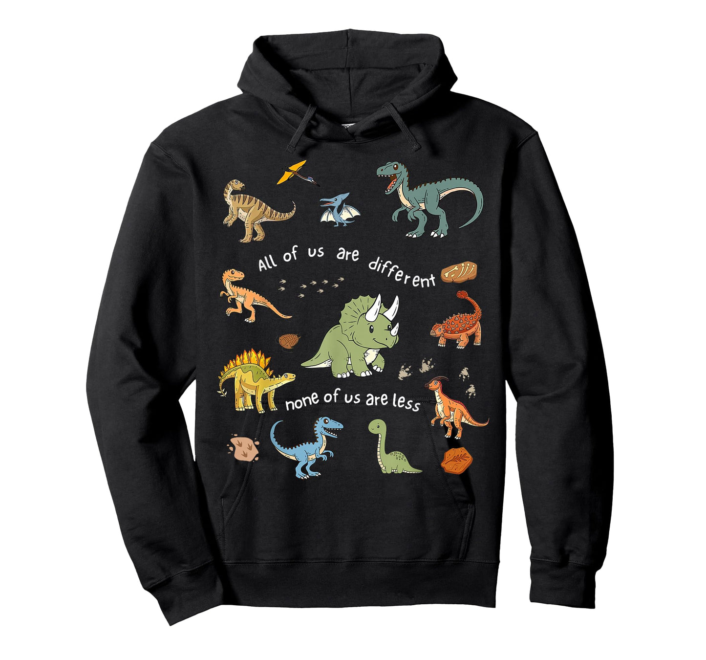 All of Us are Different Dinosaur Neurodiversity SPED Teacher T-Shirt