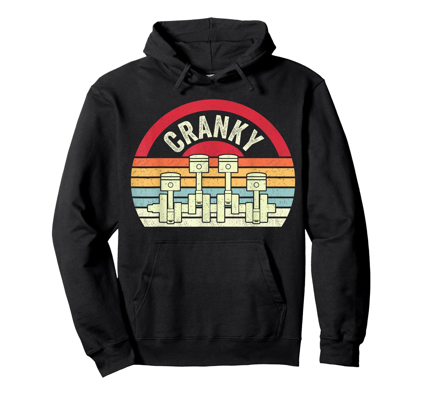 Cranky Car Engine Crankshaft Cars Lover Mechanics Father T-Shirt
