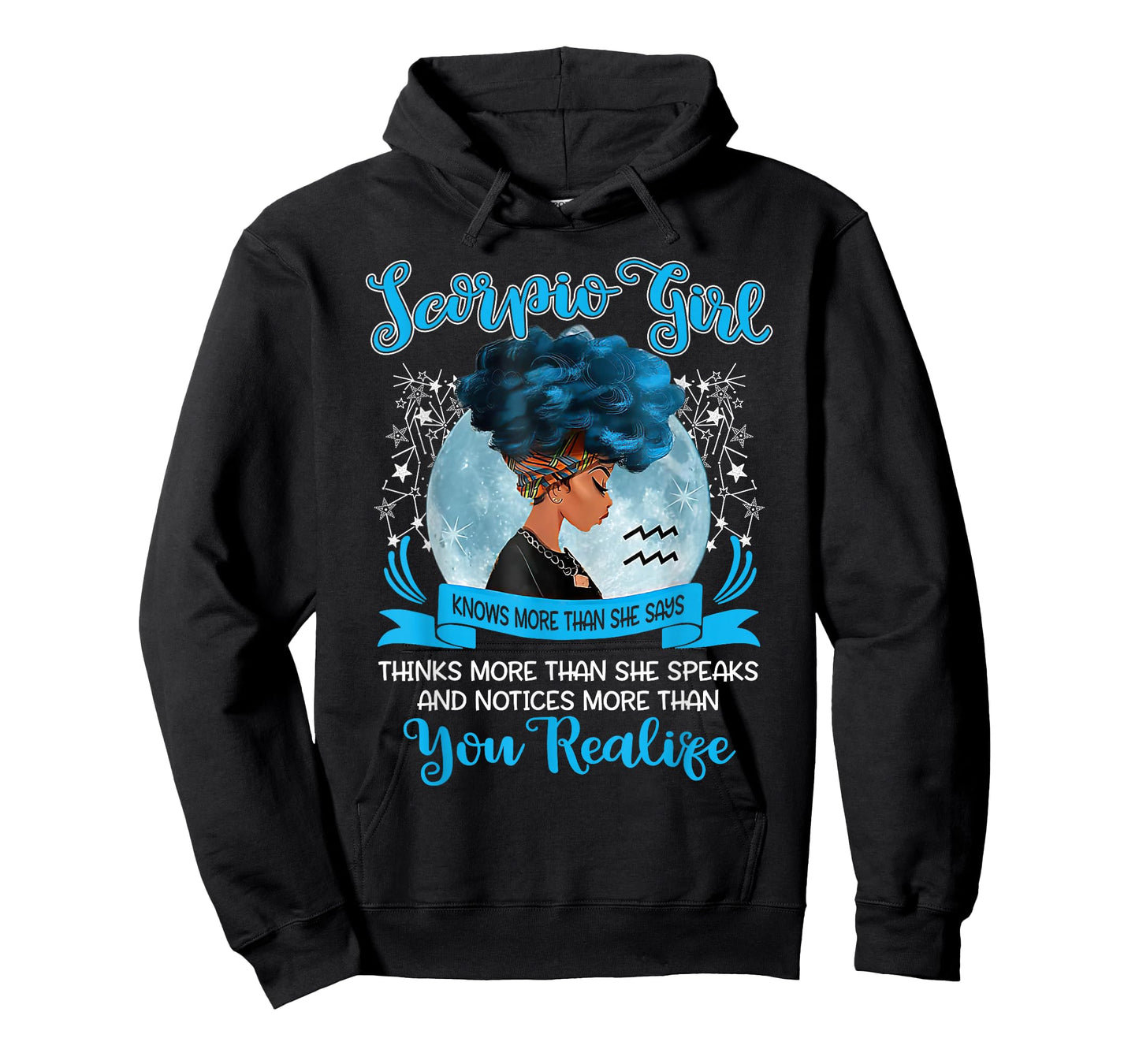 Scorpio Girl Zodiac Birthday October or November Bday Gift T-Shirt