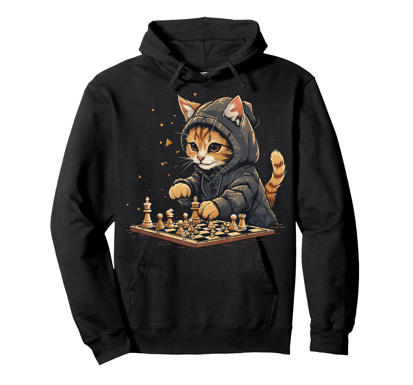 Chess Mens, Womens & Kids Cat Chess Player T-Shirt