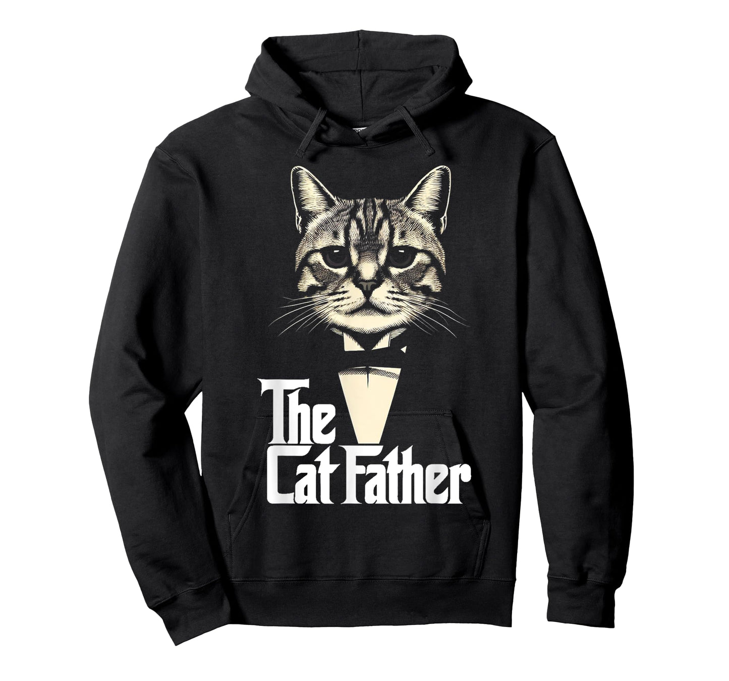Cat Lover Gifts Funny The CatFather Mens Cat Dad T-Shirt