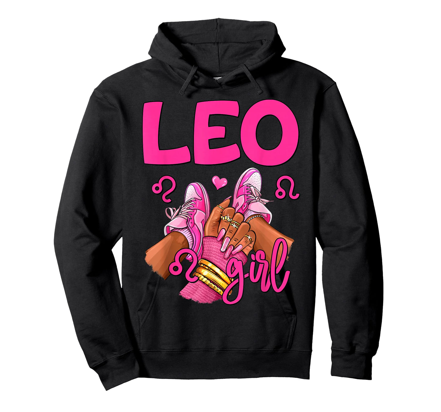Leo Girl Birthday Queen Women Sneakers Zodiac Sign T-Shirt