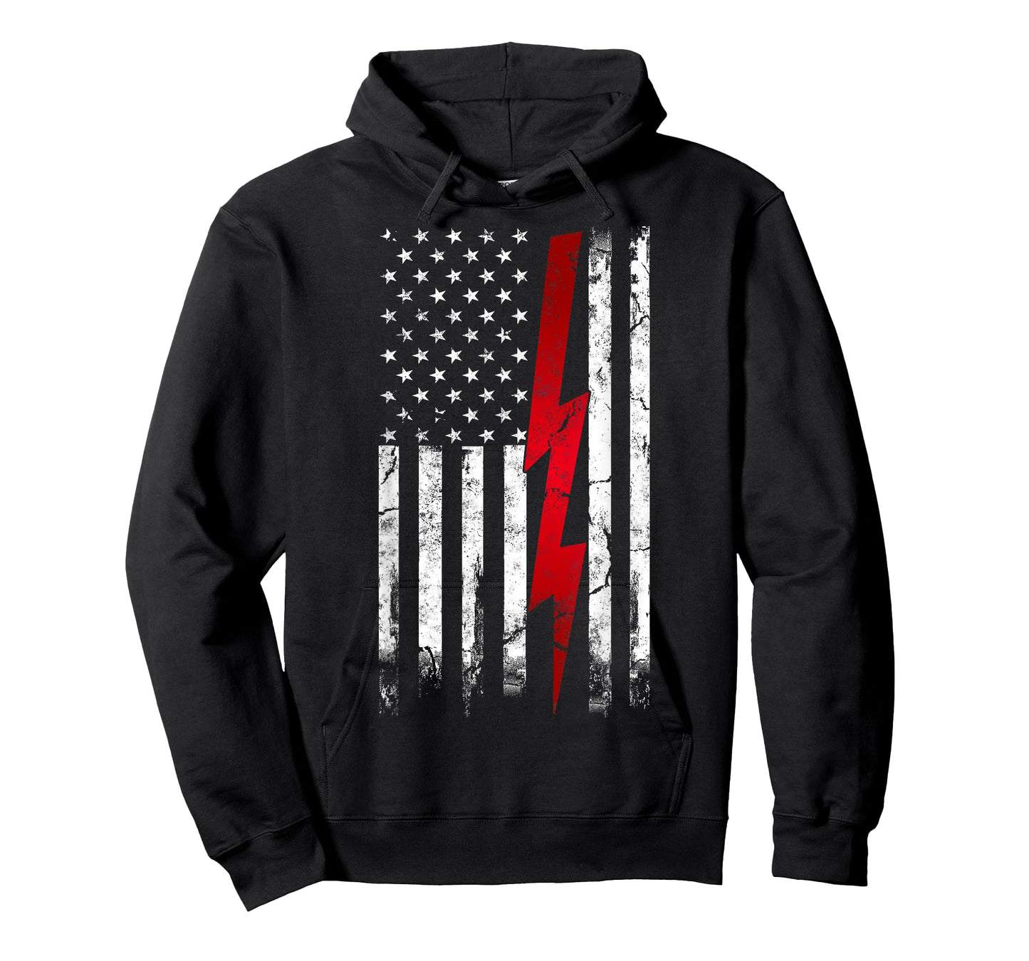 Electrician American Flag Electrical Engineering Women Kids Men T-Shirt