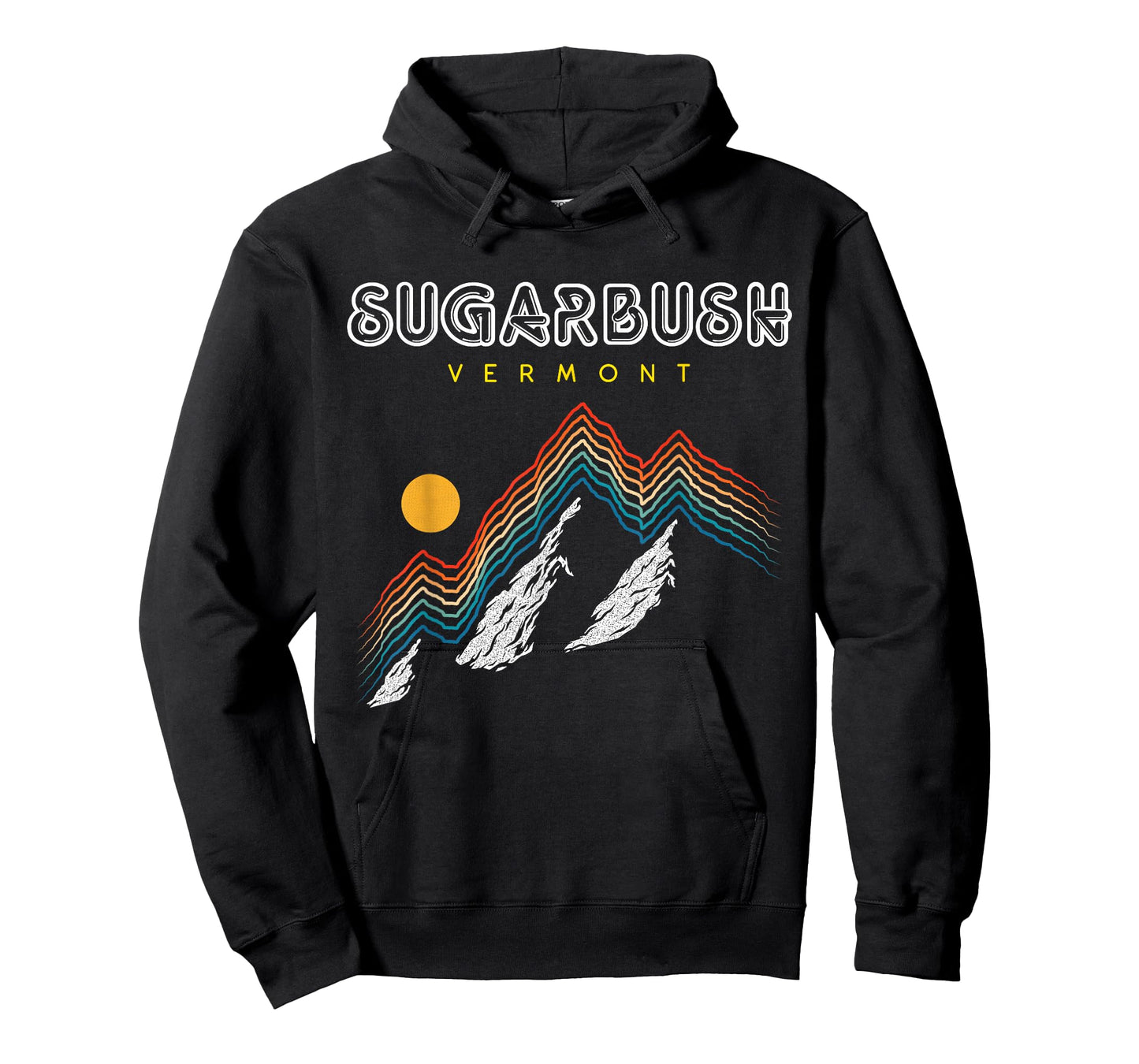 Sugarbush, Vermont - USA Ski Resort 1980s Retro T-Shirt