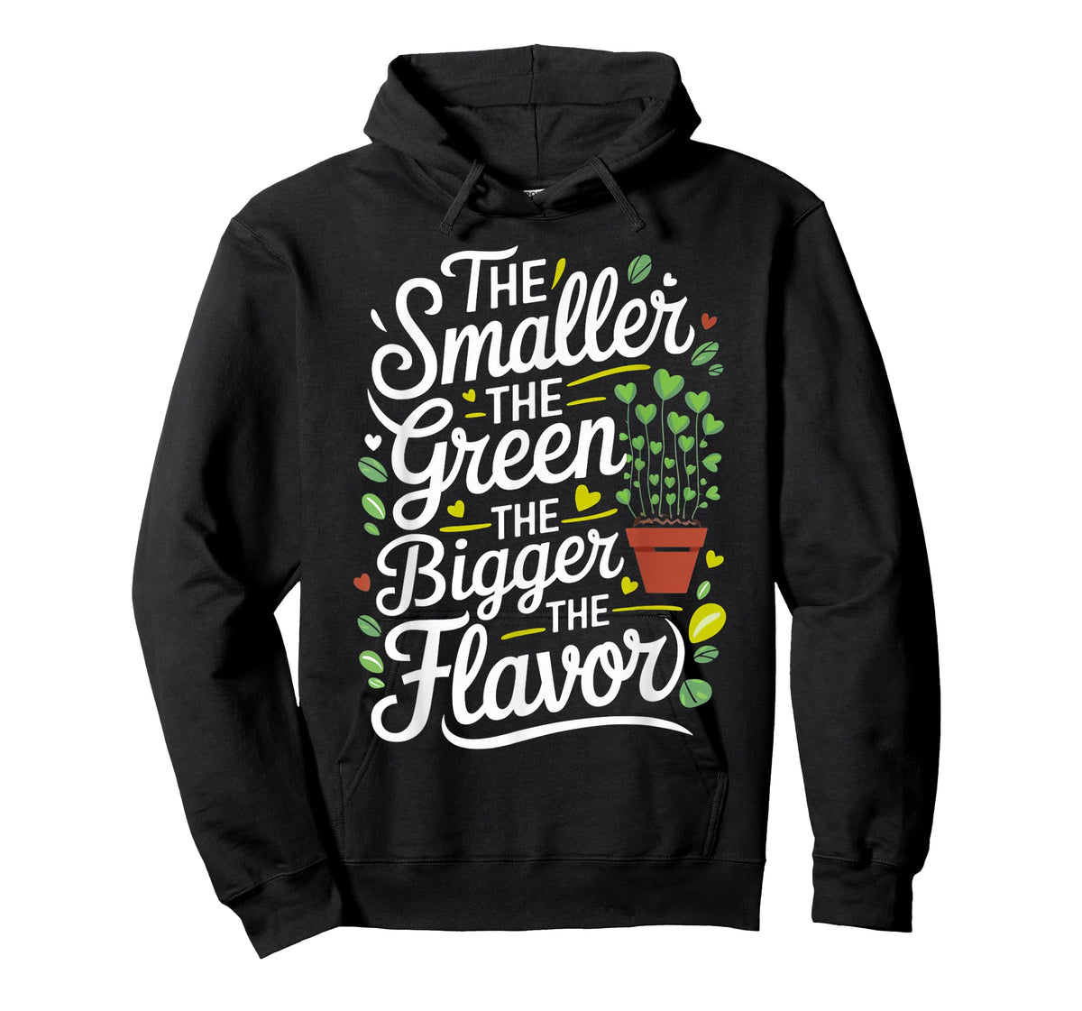 Smaller The Green Farmer Sprouts Plant Gardening Microgreens T-Shirt