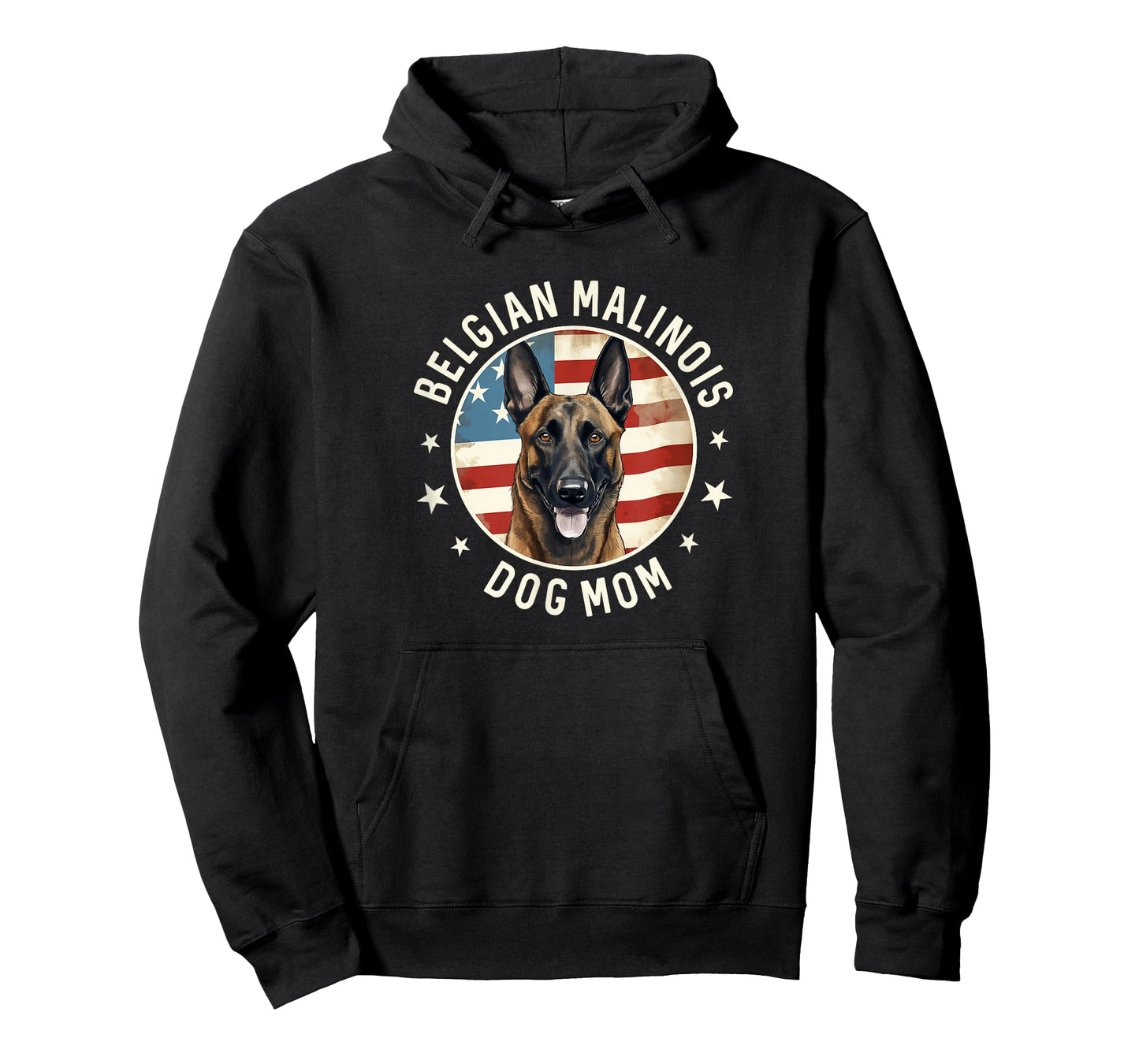 Belgian Malinois Gifts for Women, Belgian Malinois Dog Mom T-Shirt