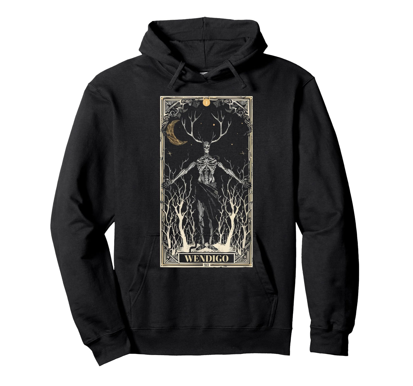 Wendigo Monster Legendary Creature Cryptozoology Cryptid T-Shirt