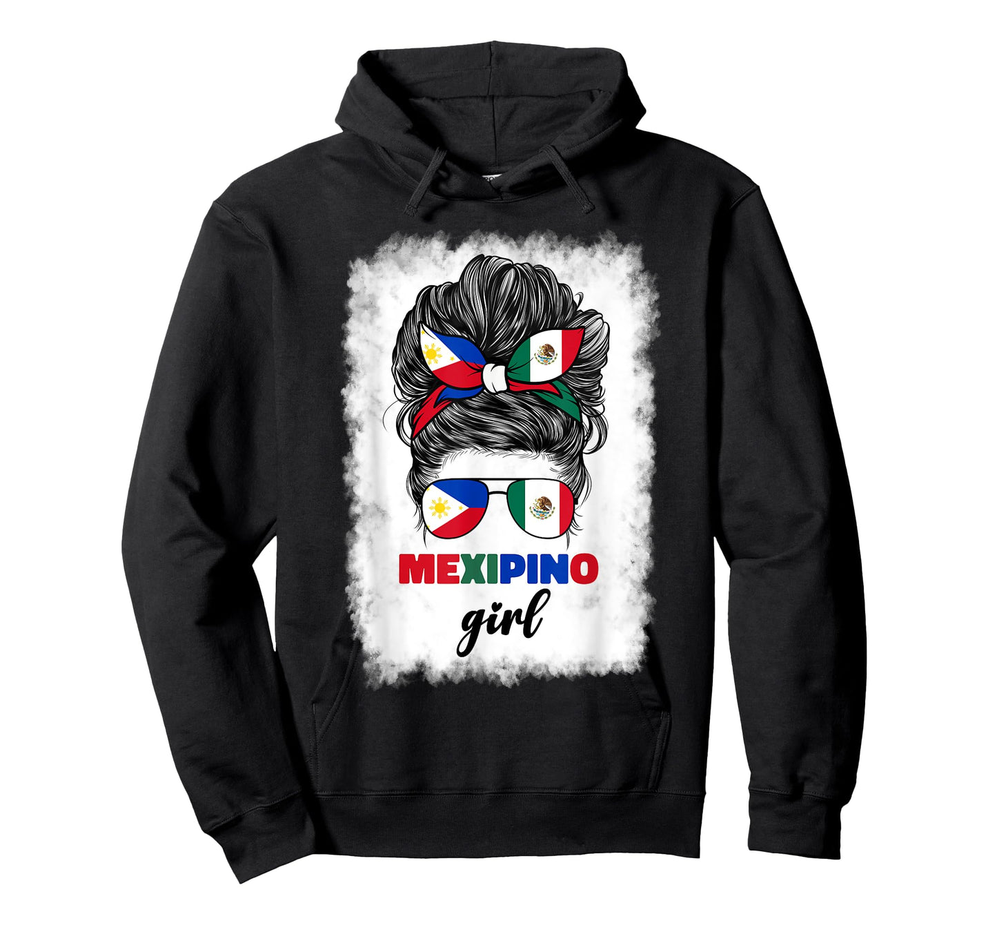 Mexipino Half Mexican And Filipino Mexico Philippines Flag T-Shirt