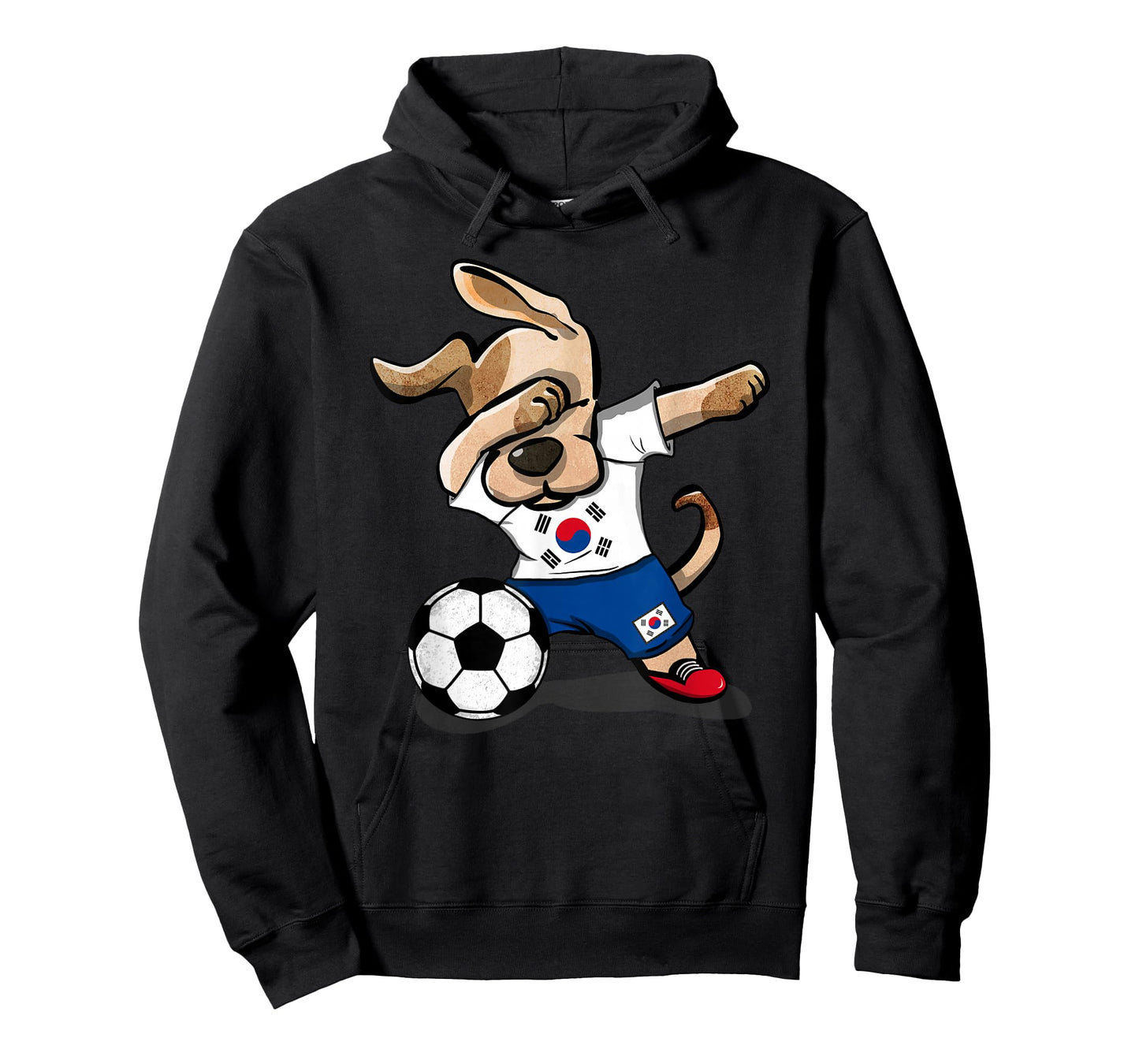 Dabbing Dog South Korea Soccer Jersey Korean Football Team T-Shirt