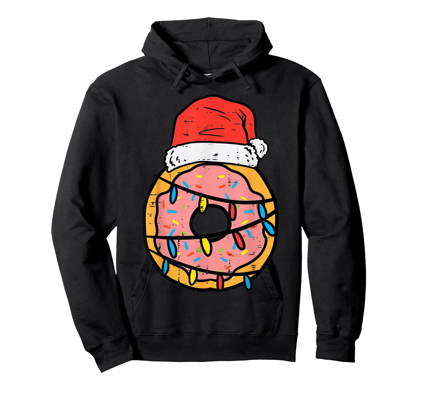 Christmas Donut Santa Cute Xmas Baking Baker Men Women Kids T-Shirt