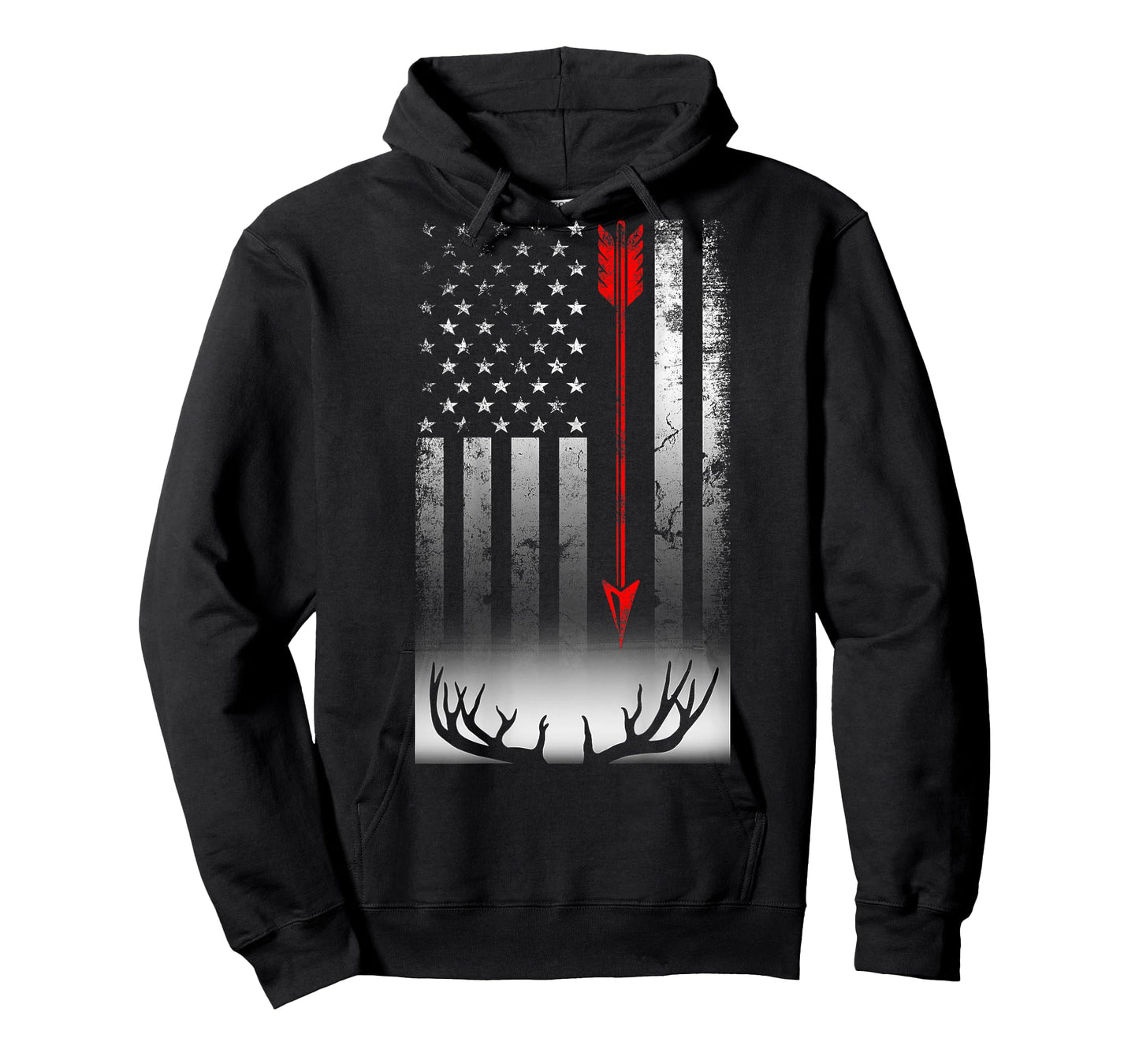 Bow deer hunting American flag Bow Hunting Lover Gift T-Shirt