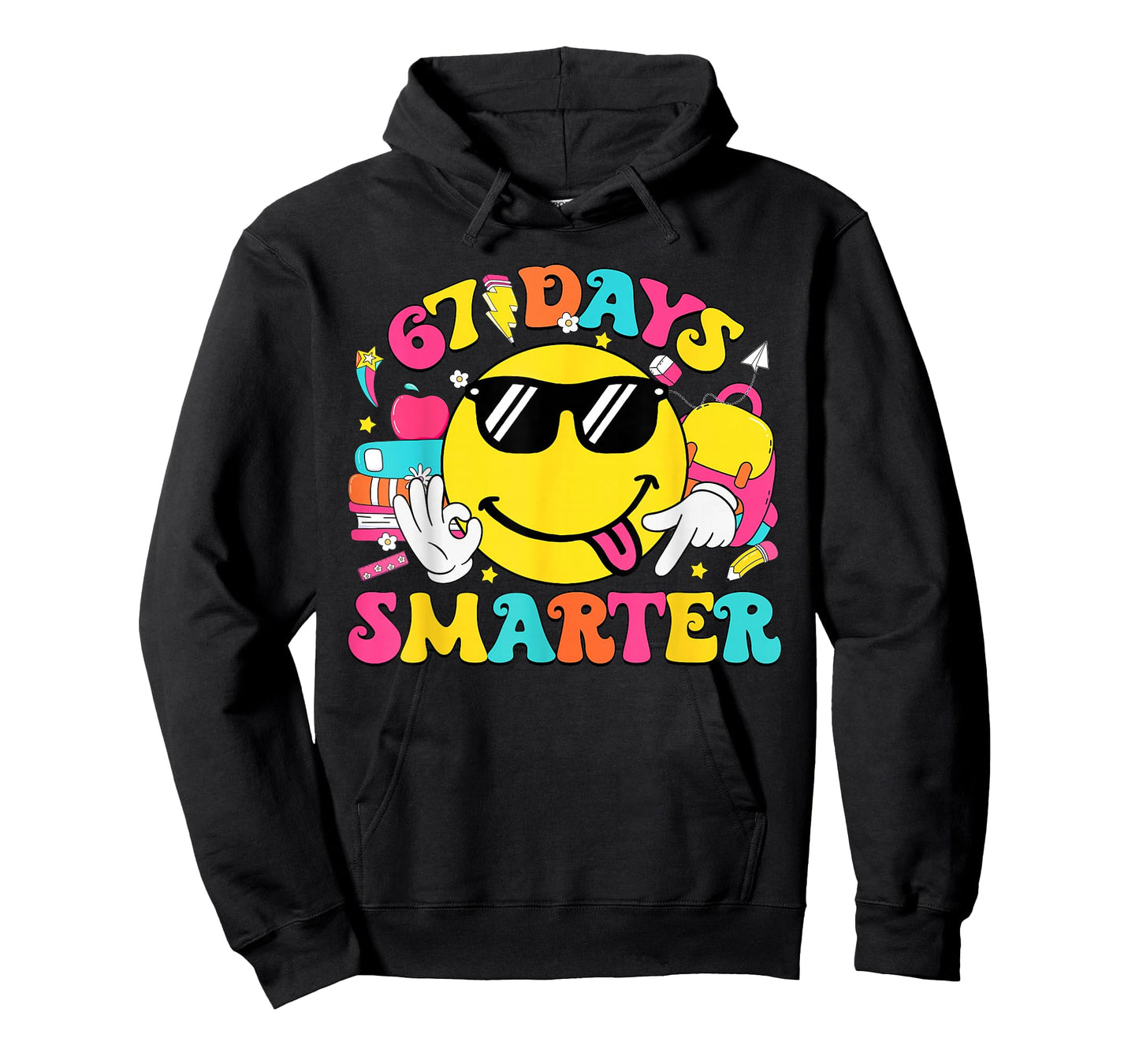 67th Day of School Shirt 67 Days Smarter Teacher Boy Girls T-Shirt