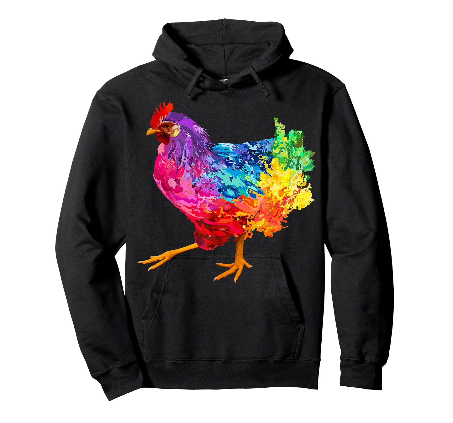 Chicken Lover Gifts Chicken Womens Colorful Cool Hen Mens T-Shirt