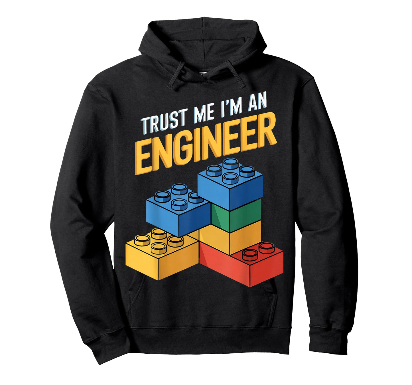 I'm An Engineer Kids Brick Builder Bricks Building Blocks T-Shirt