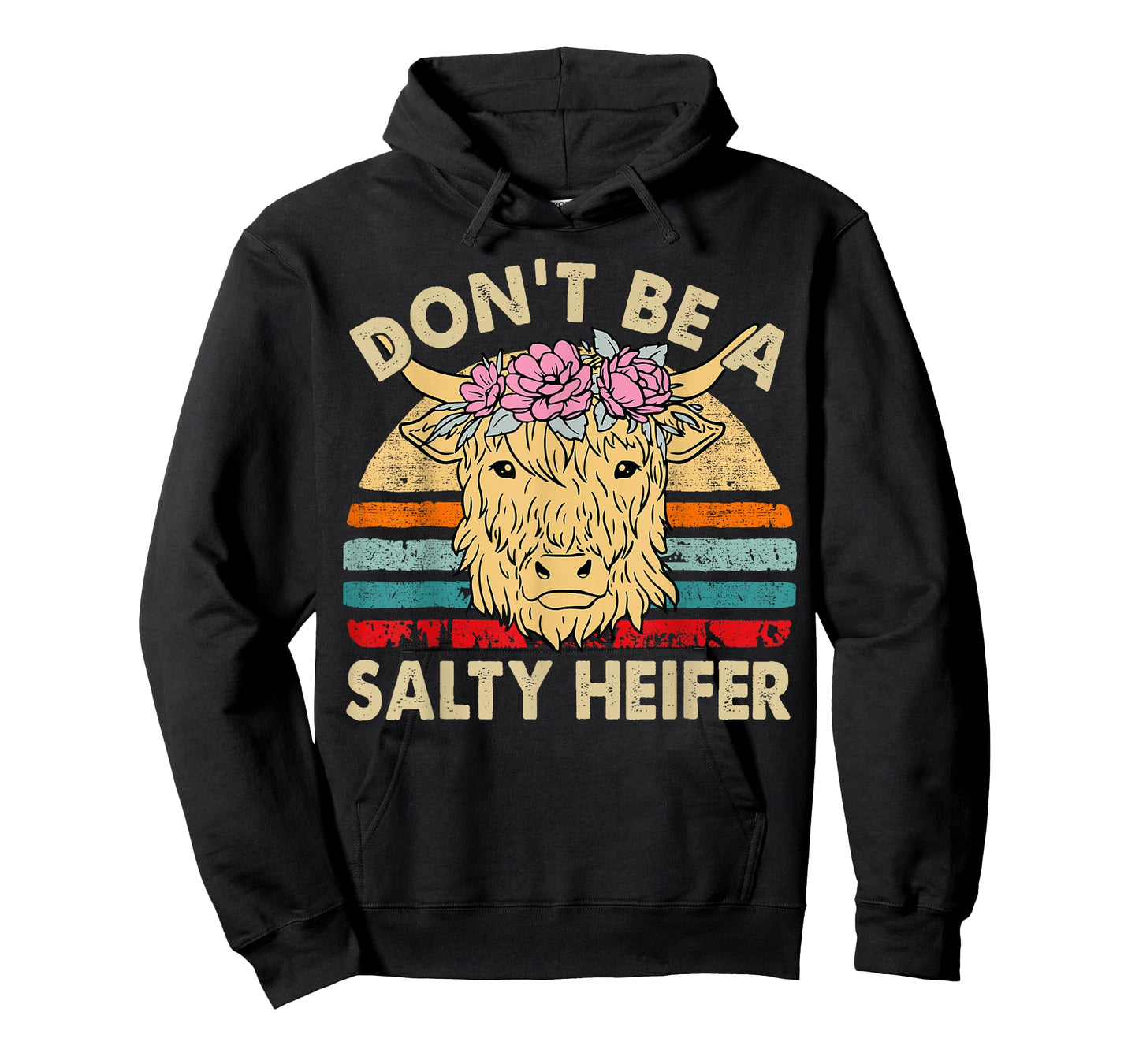 Scottish Highland Cow-Shirt Dont Salty Heifer Women Toddler T-Shirt