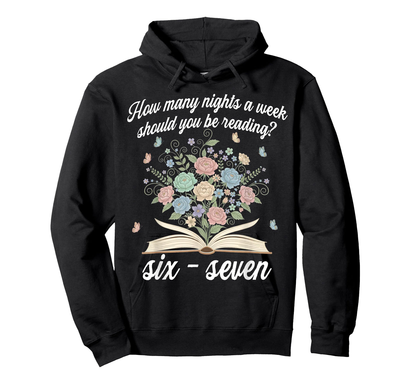 How Many Night A Week Should You Be Reading 67 Meme Floral T-Shirt