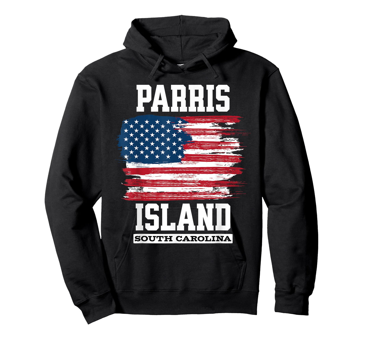 Parris Island Design South Carolina US Flag T-Shirt