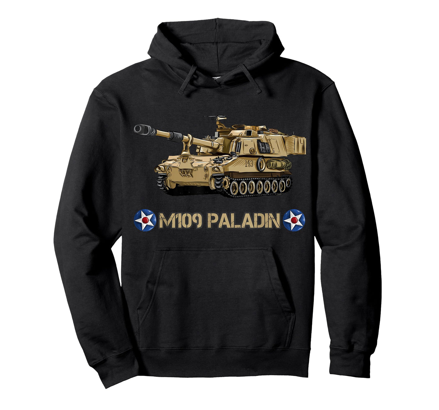 American Self Propelled Artillery M109 Paladin T-Shirt