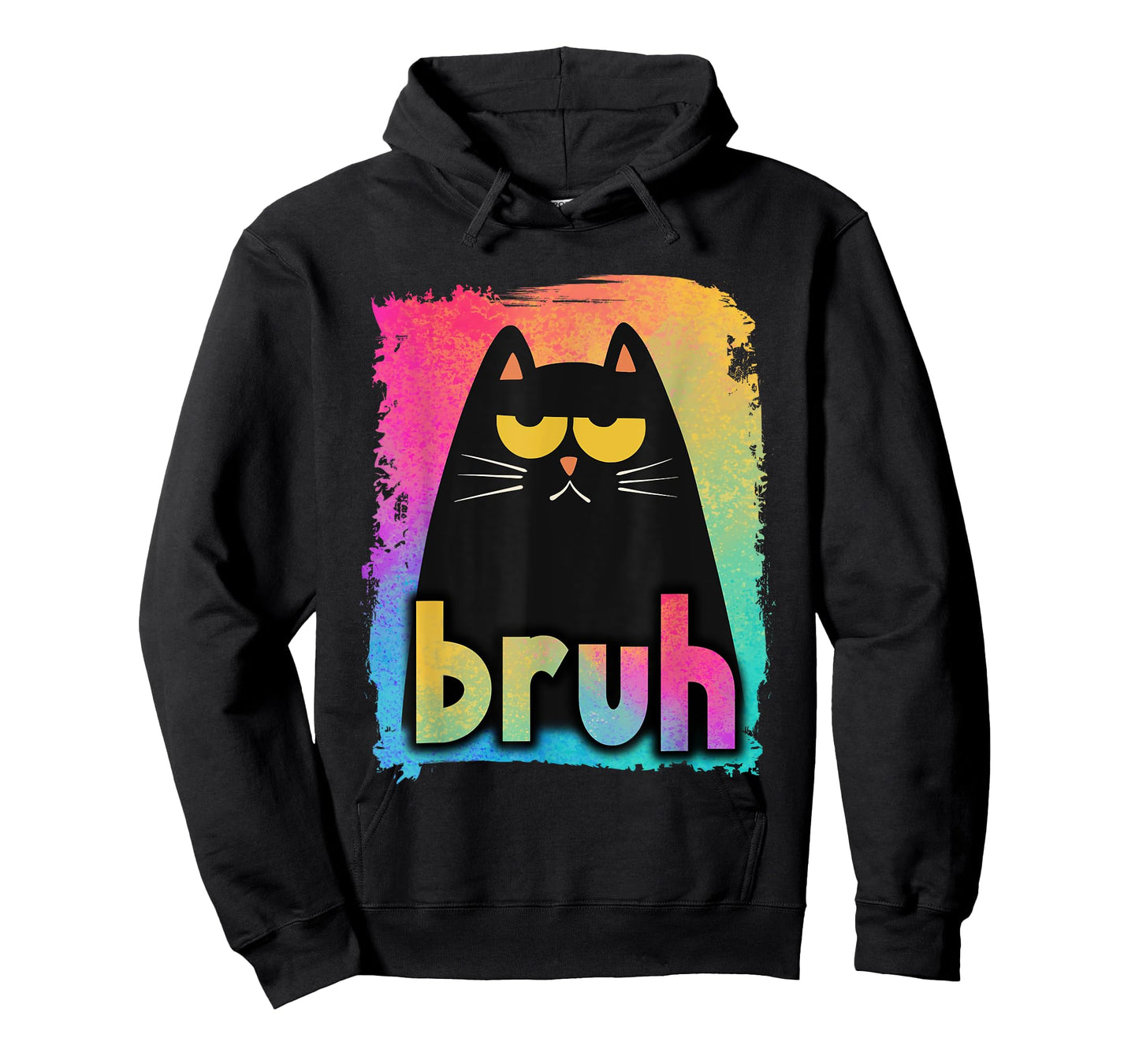 Funny Cat Bruh For Teens Boys Girls Men Women Meme Graphic T-Shirt