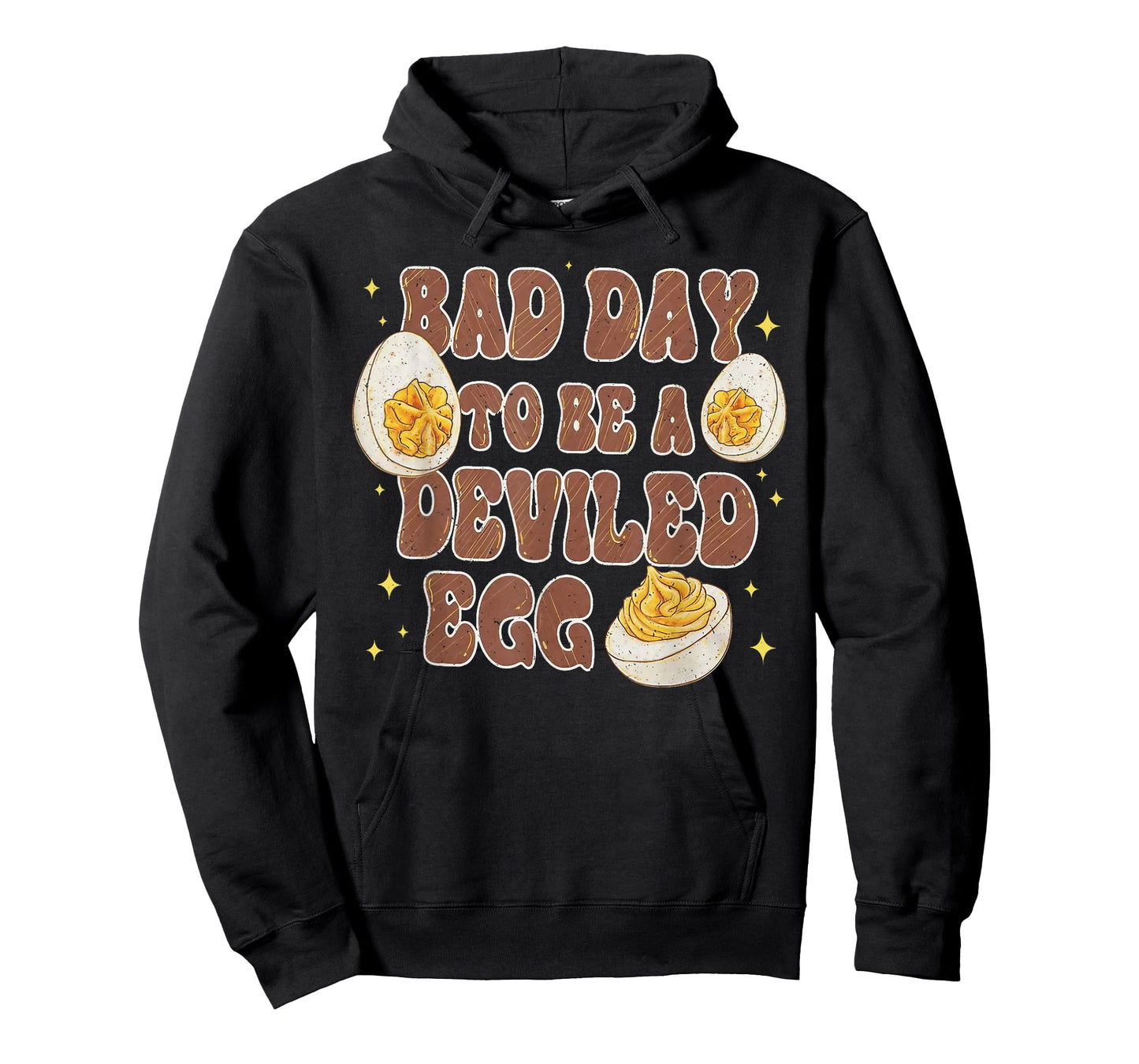 Bad Day to Be A Deviled Egg Thanksgiving Dinner Food Humor T-Shirt
