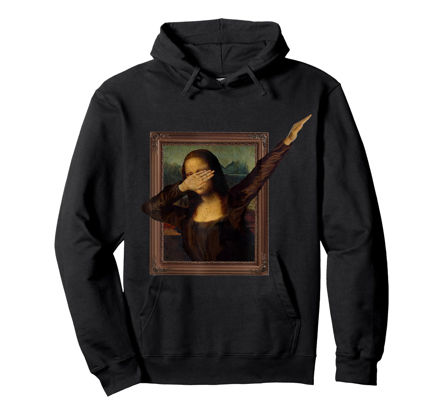 Dabbing Mona Lisa, Painting, La Gioconda T-Shirt