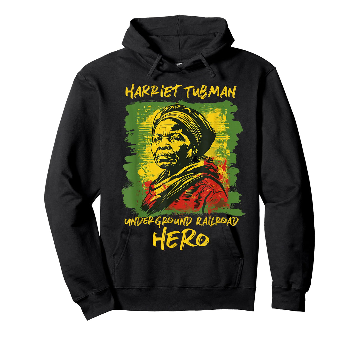 Harriet Tubman Underground Railroad Hero Black History T-Shirt