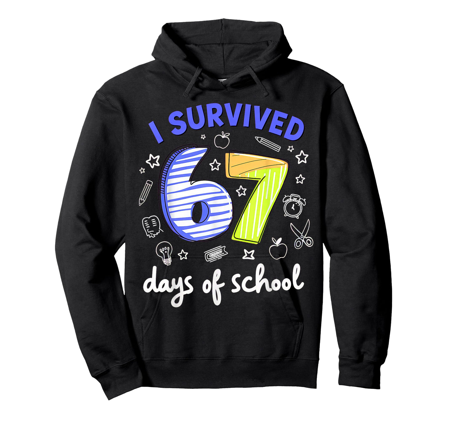 I Survived 67 Days of School Meme Teacher Student T-Shirt
