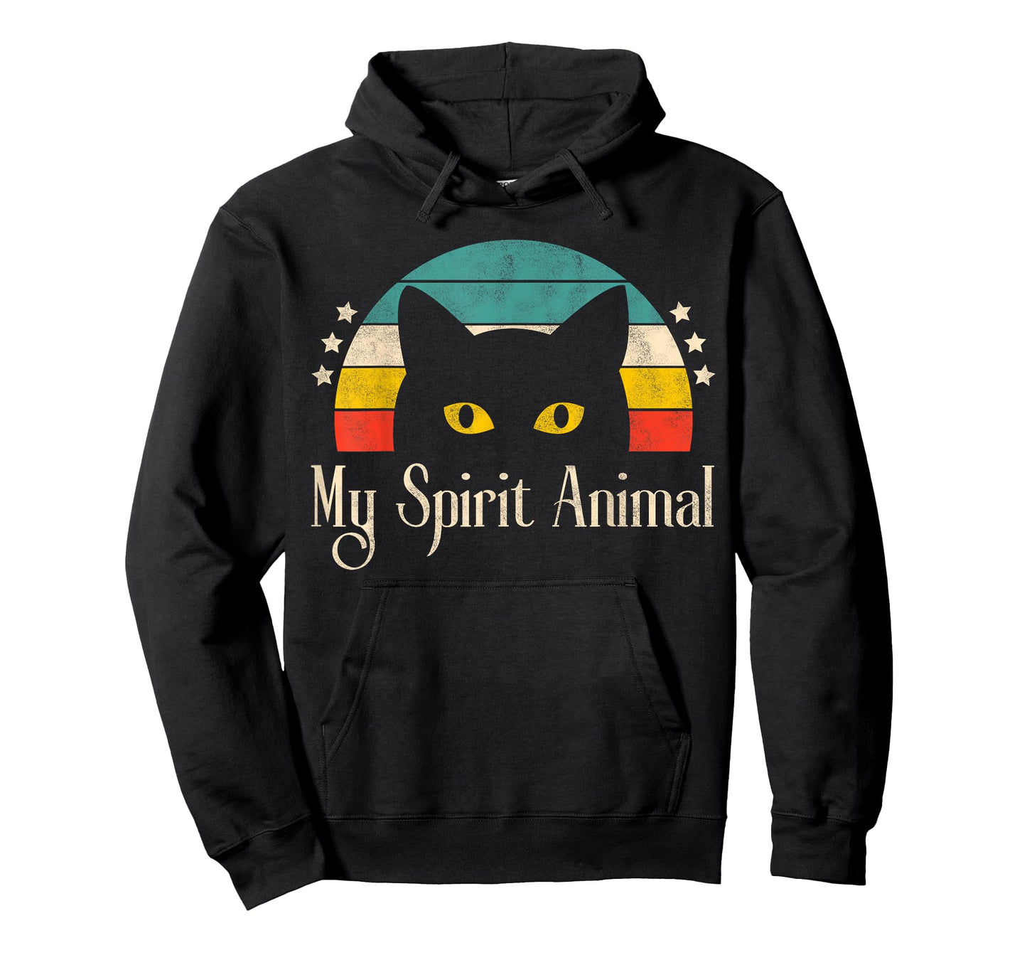 Retro Cute Cat Funny Graphic For Cat Lovers Cat Owner T-Shirt