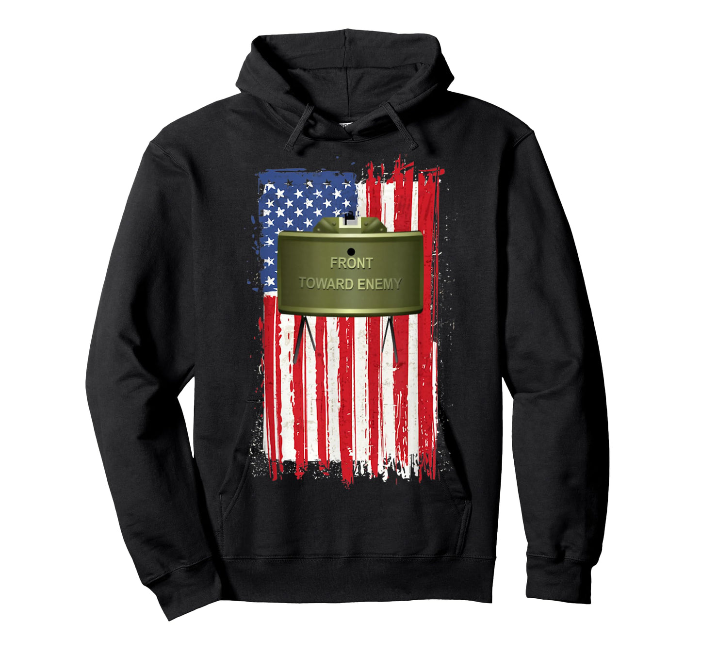 Claymore Mine American Flag T-Shirt
