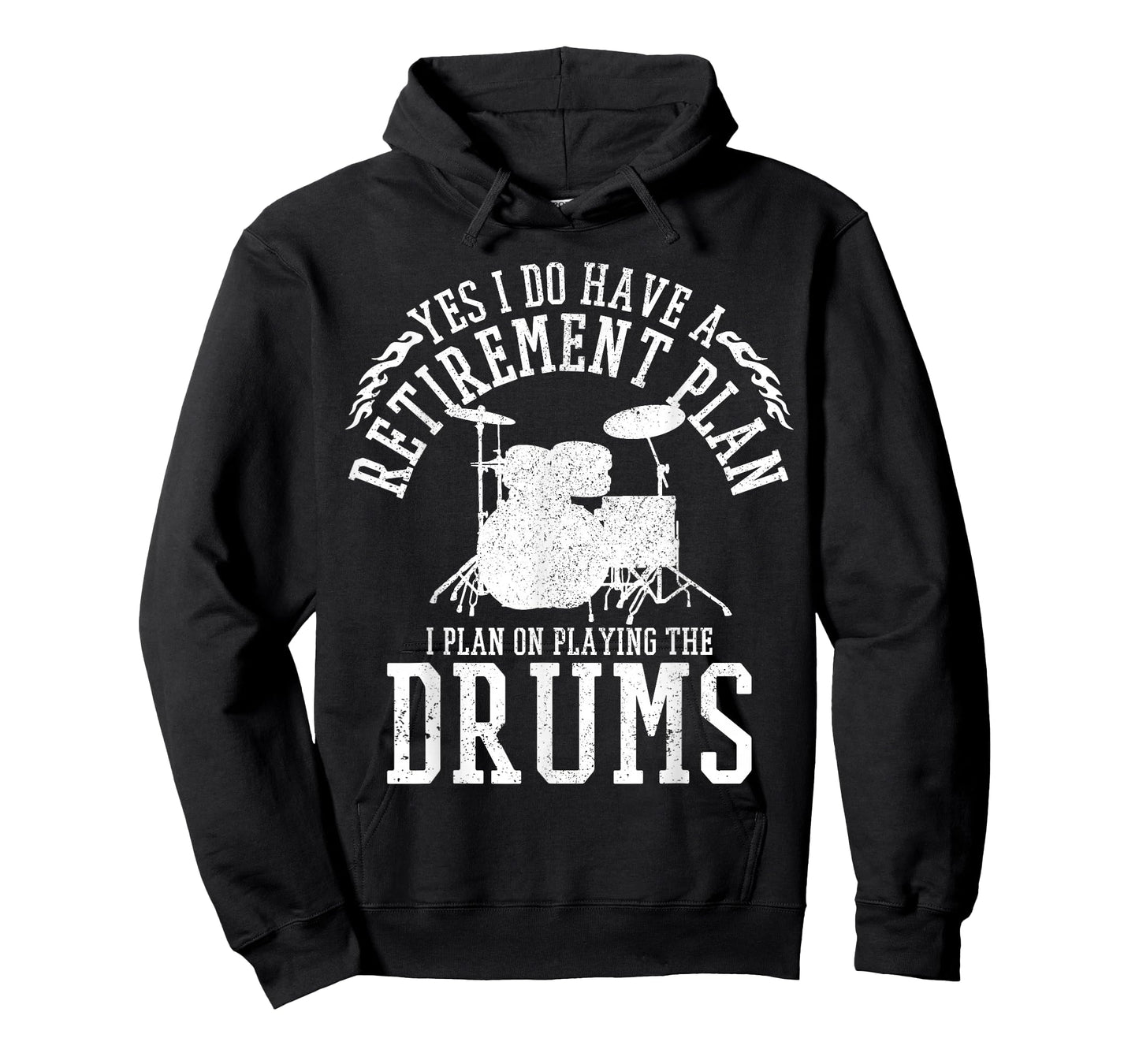 Drummer Retirement Plan - Funny Drums Retired Musician Gift T-Shirt