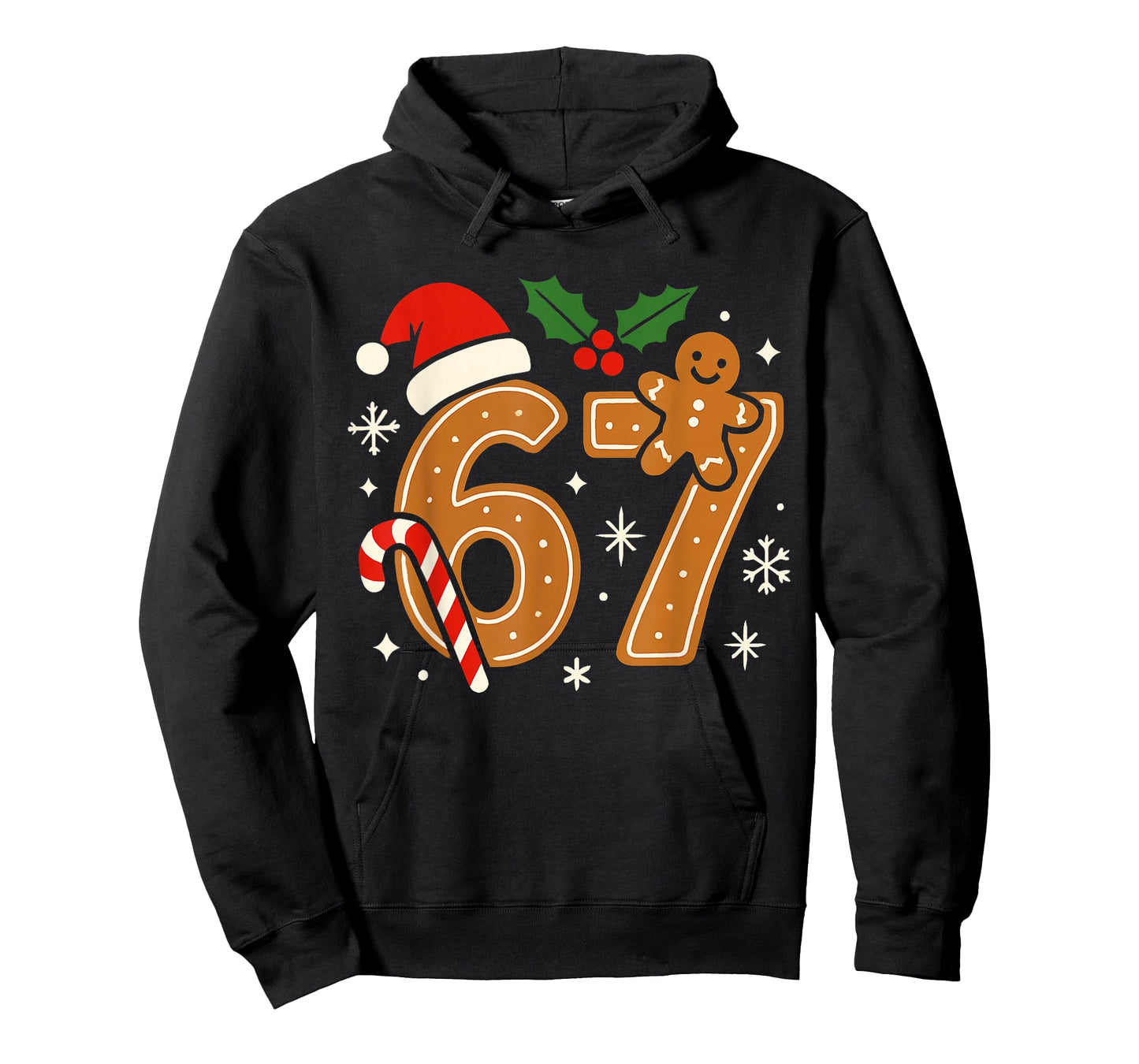 6 7 Meme Christmas Shirt 67 Six Seven Cookies Gingerbread T-Shirt