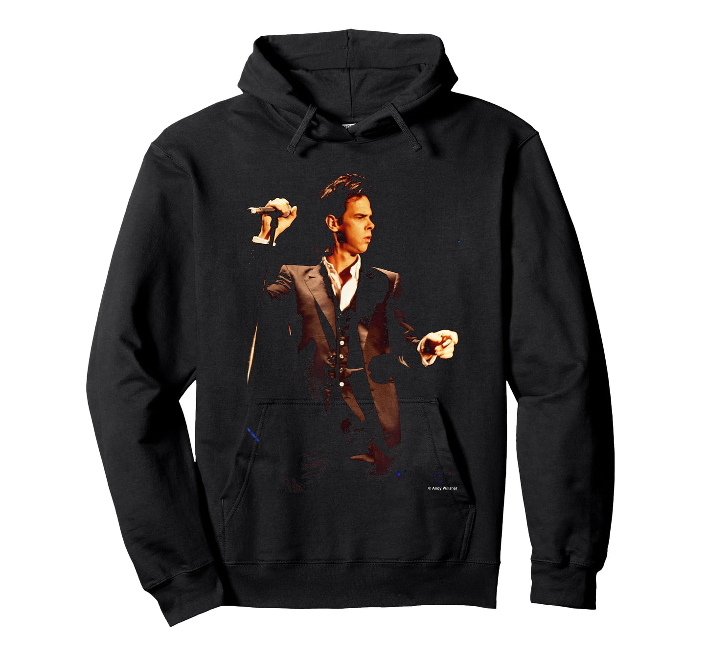 Nick Cave The Bad Seeds Singer Live By Andy Willsher T-Shirt