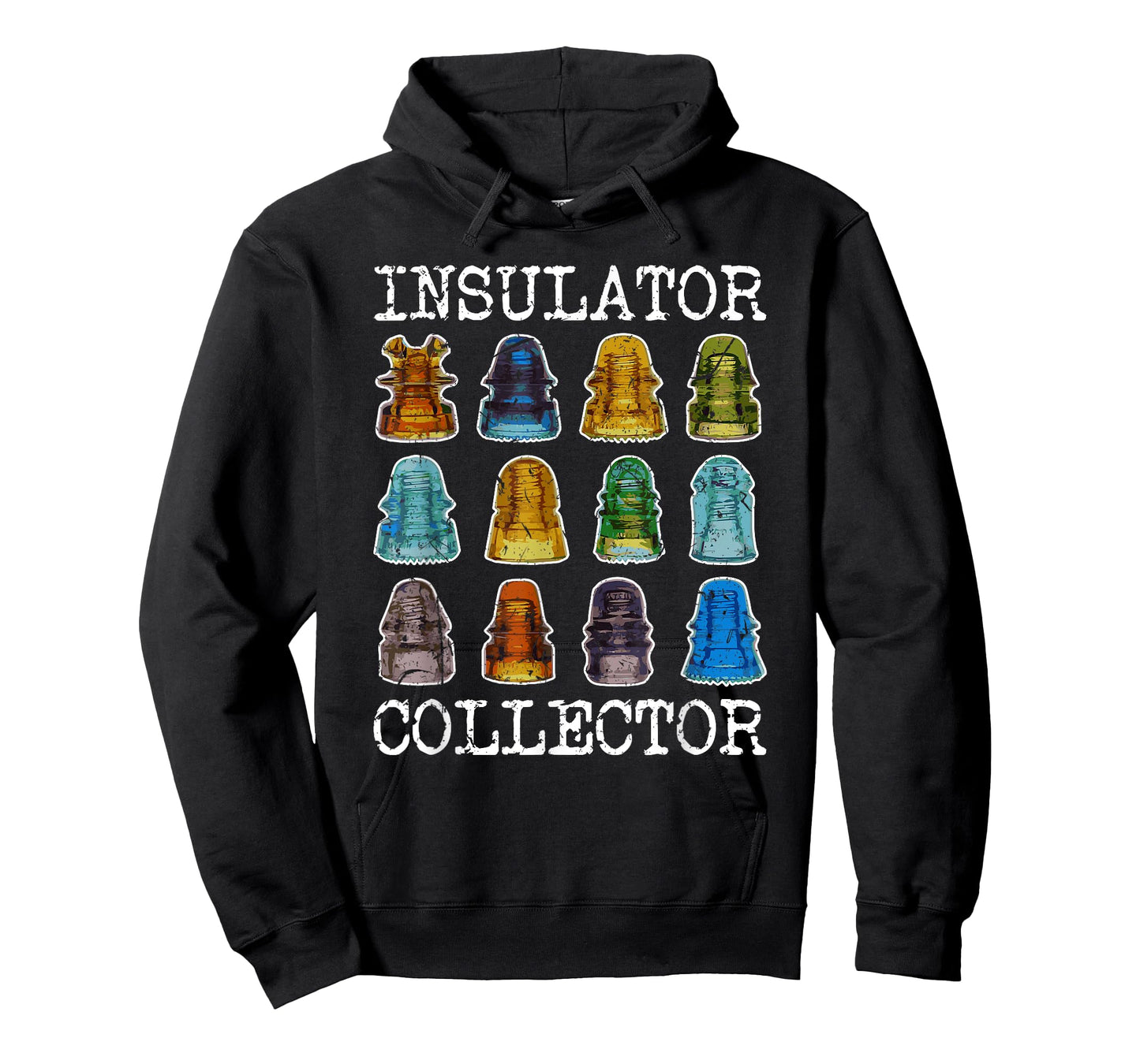 Insulator Collector Antique Telegraph Vintage Glass T-Shirt