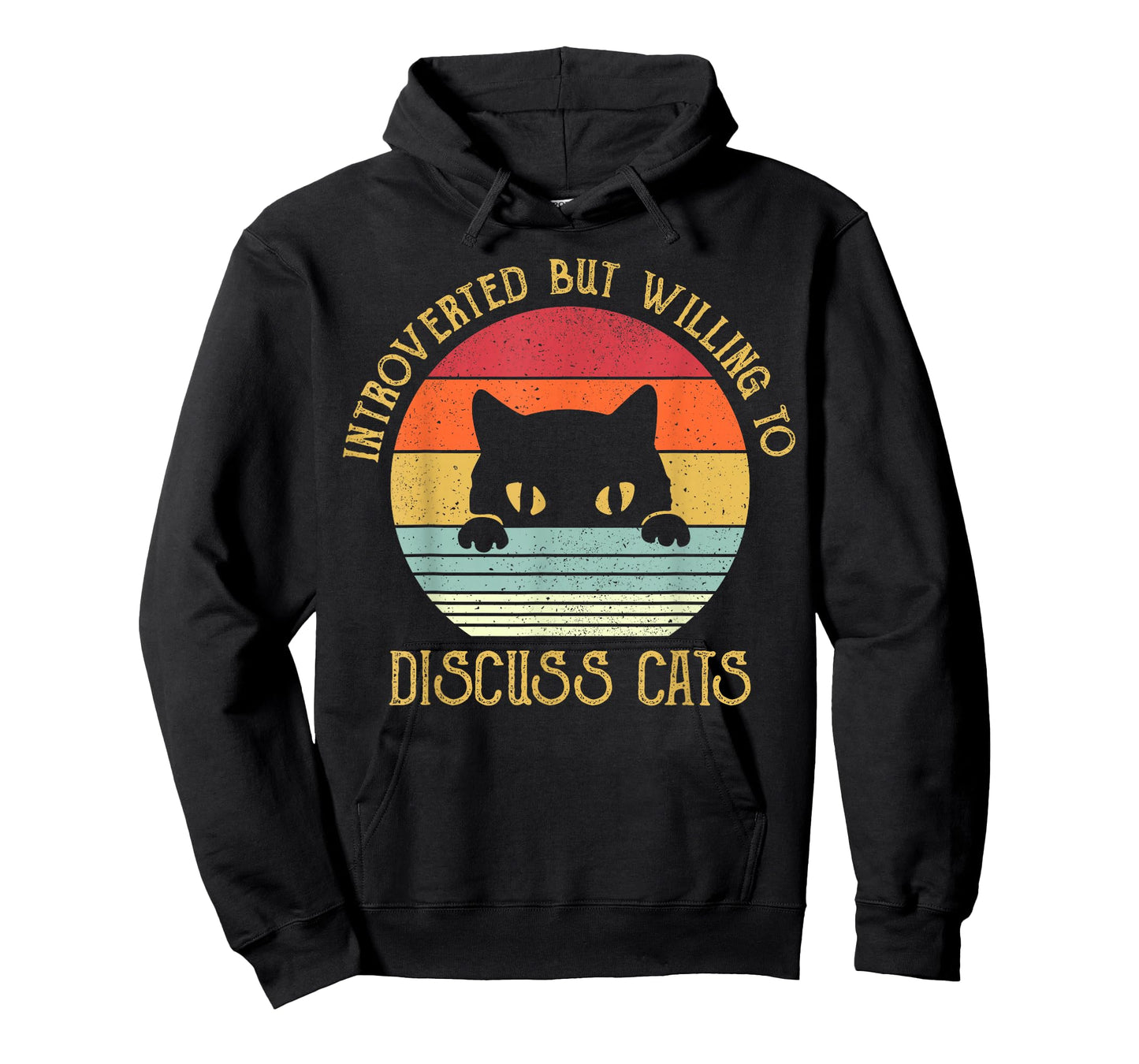 Introverted But Willing To Discuss Cats T-Shirt