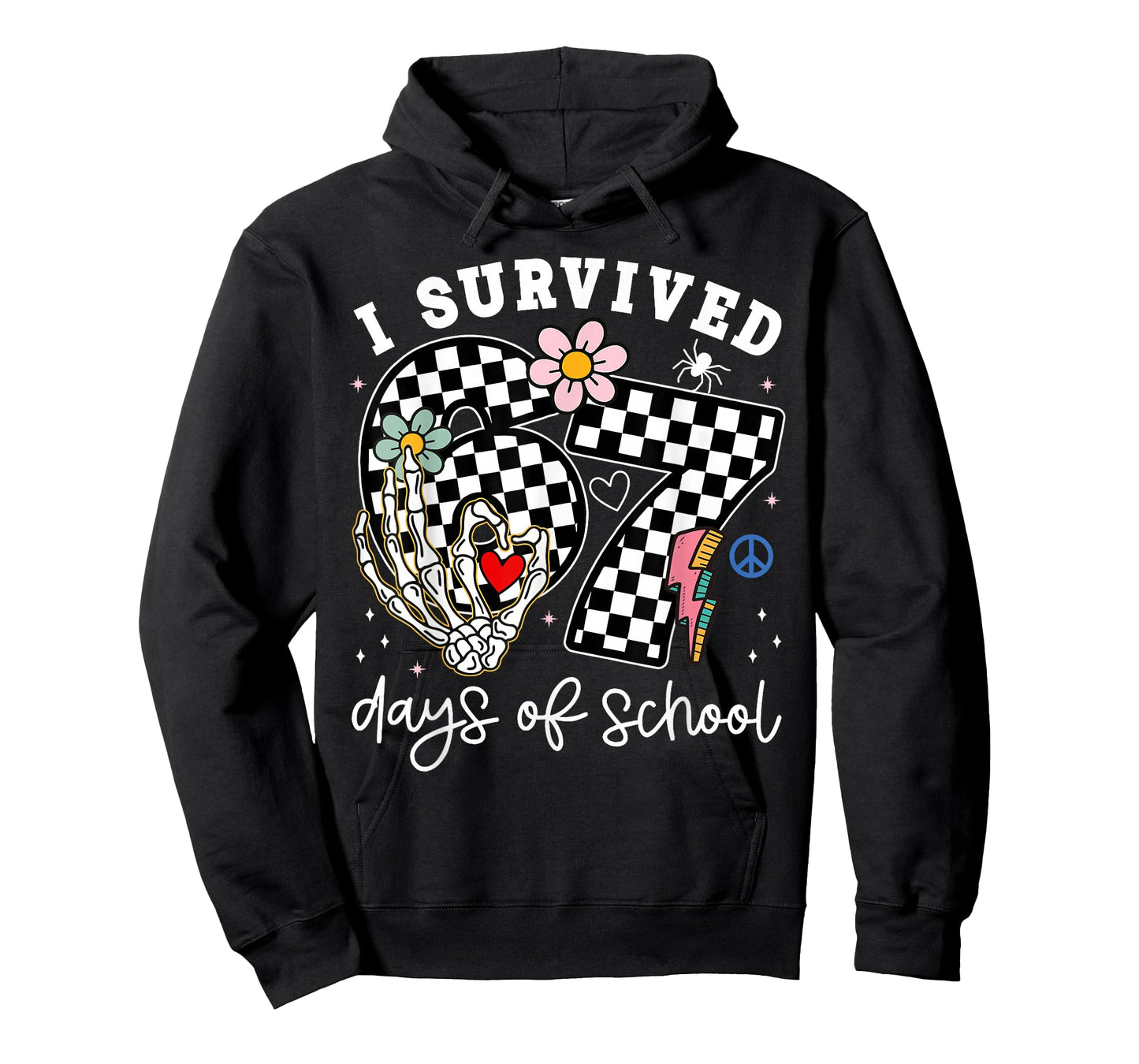 I Survived 67 Days of School Funny 67 Meme Teachers Students T-Shirt