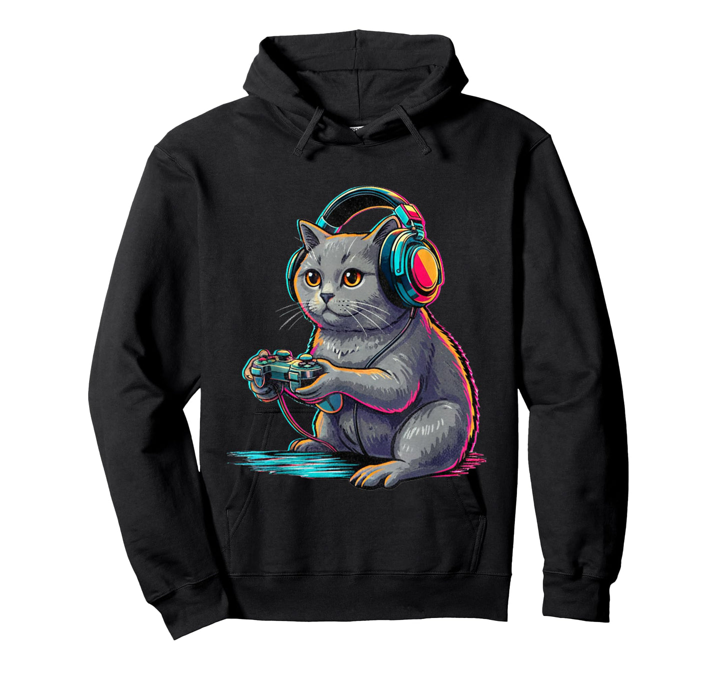 Cat Funny Video Games Cat T-Shirt