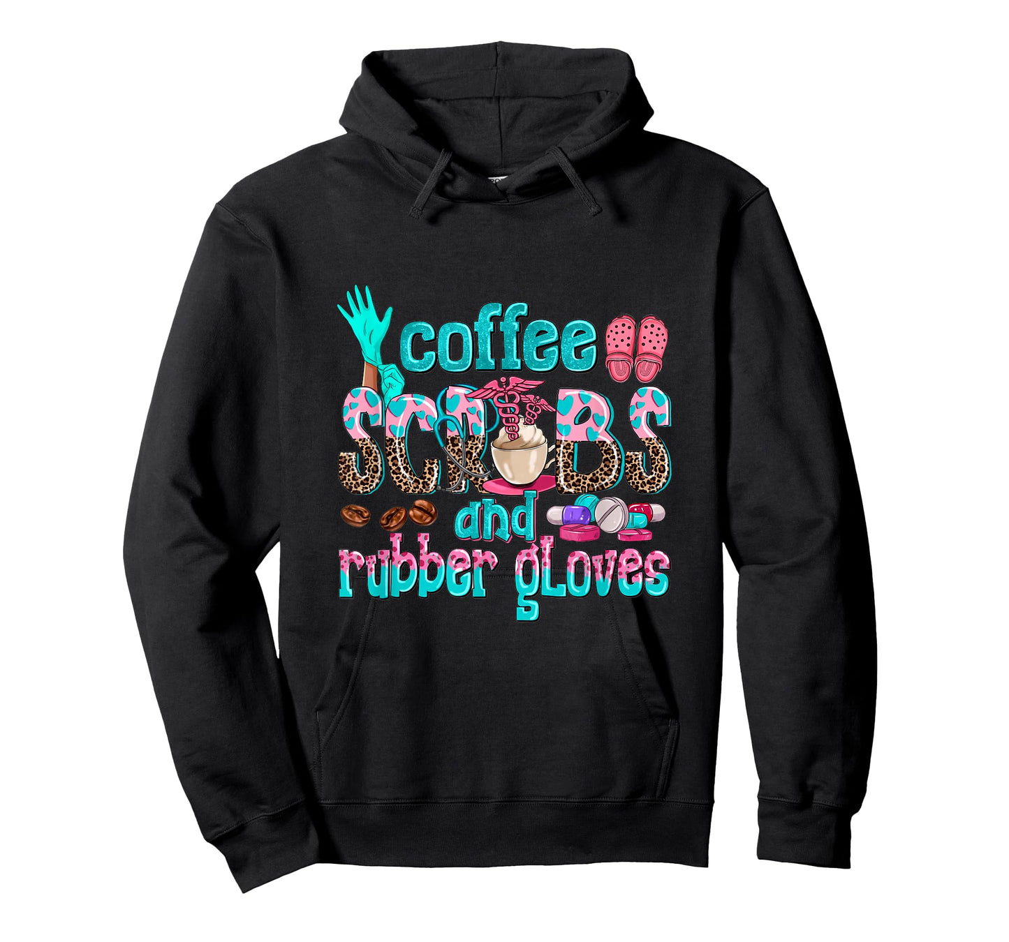 Coffee Scrubs And Rubber Gloves nurse life nurse week women T-Shirt