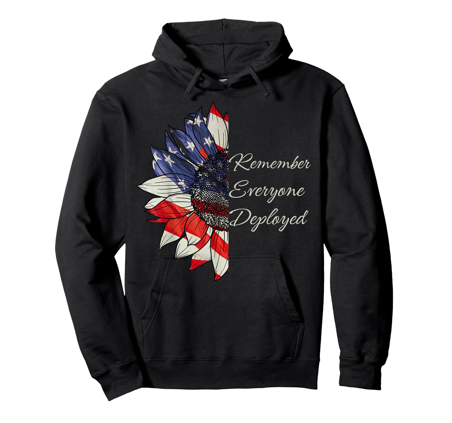 Remember Everyone Deployed-Wear Red on Friday Military T-Shirt