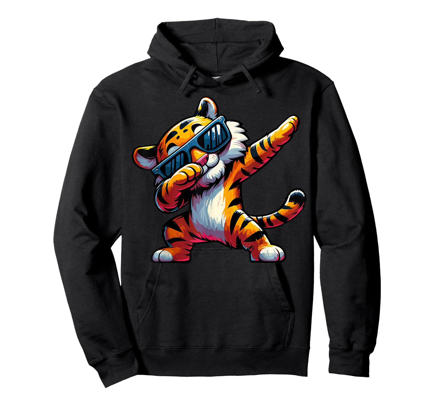 Dabbing Tiger With Sunglasses Cool Dabbing Tiger T-Shirt