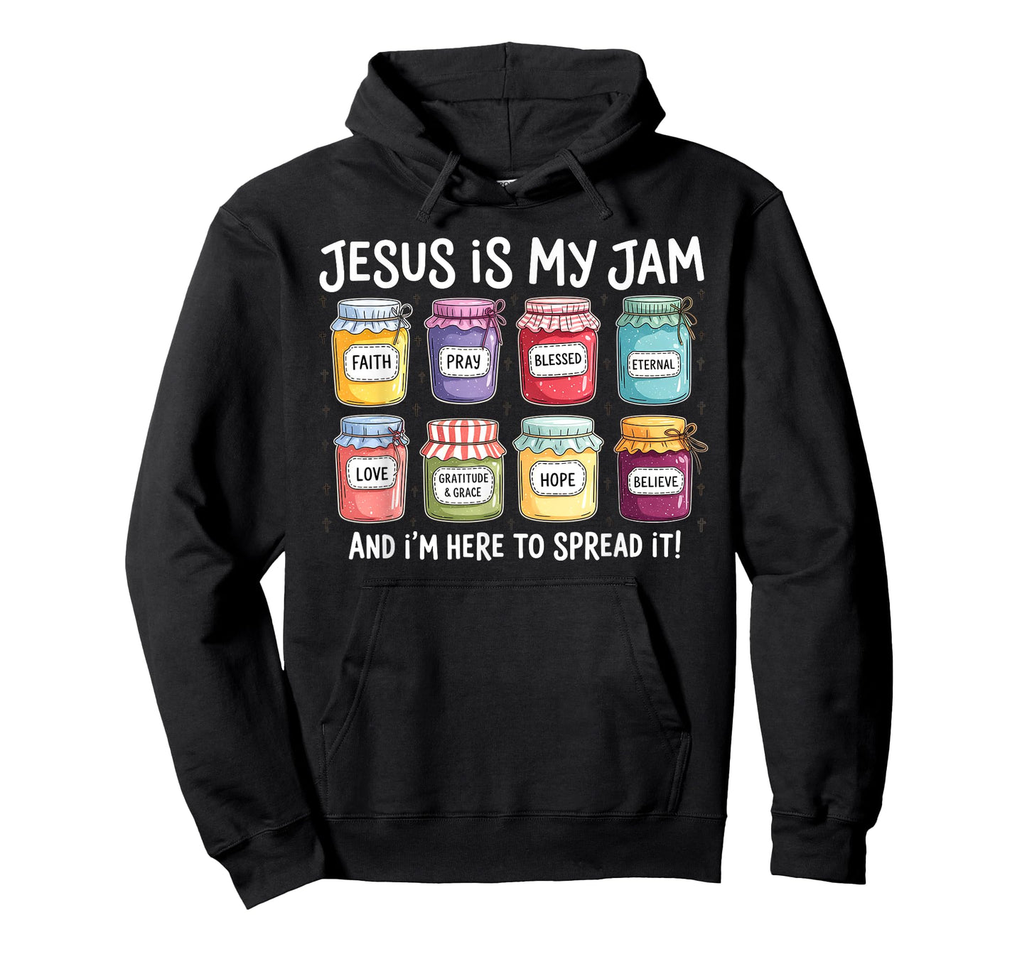 Jesus is My Jam and Im Here to Spread Christian Bible Verse T-Shirt