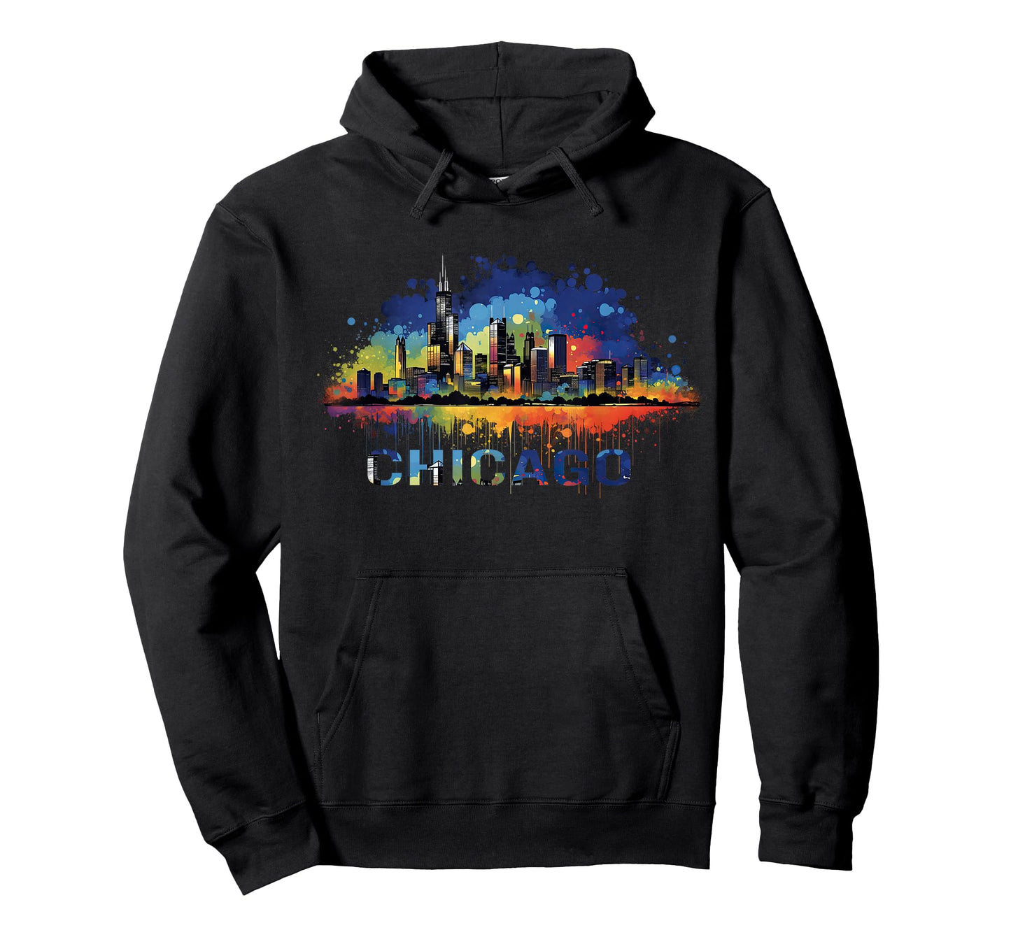 Chicago City Downtown Skyline T-Shirt