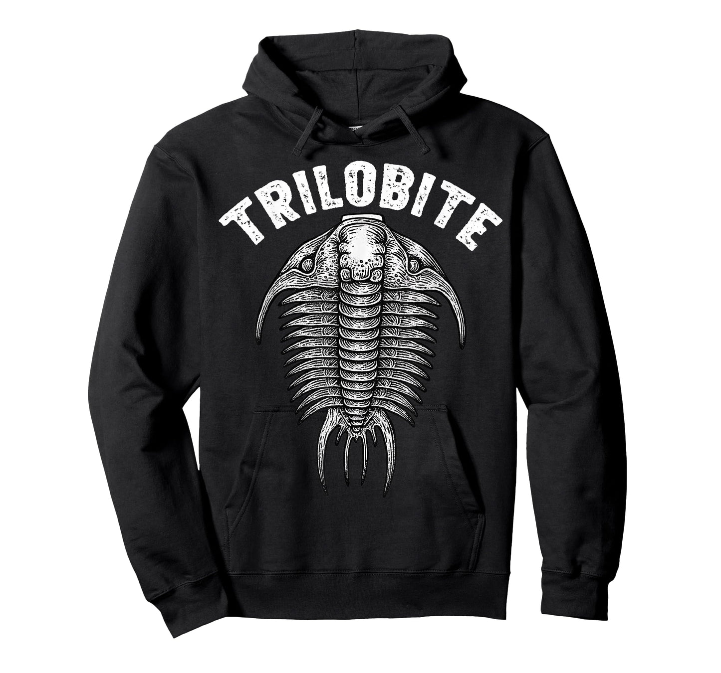 Trilobite Fossil Ancient Arthropod Dorsal View Paleontology T-Shirt