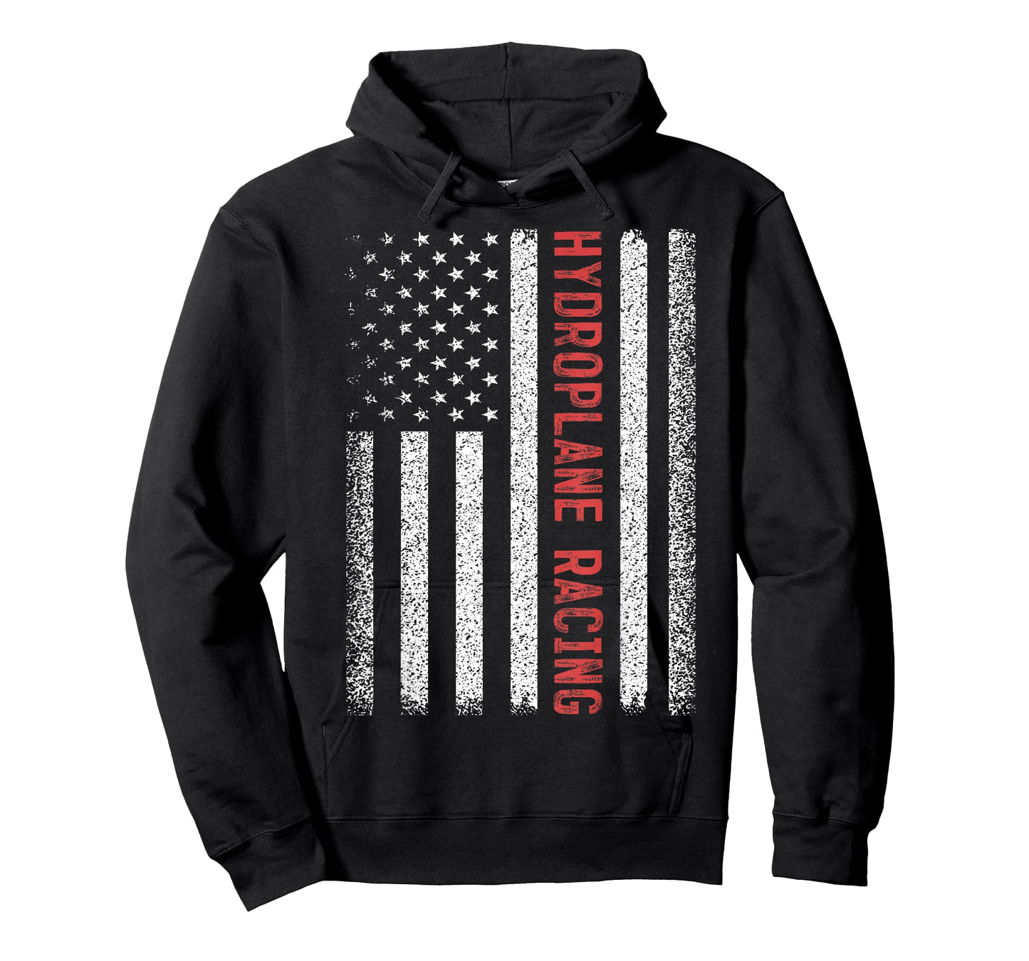 Hydroplane Racing American Flag 4th of July T-Shirt