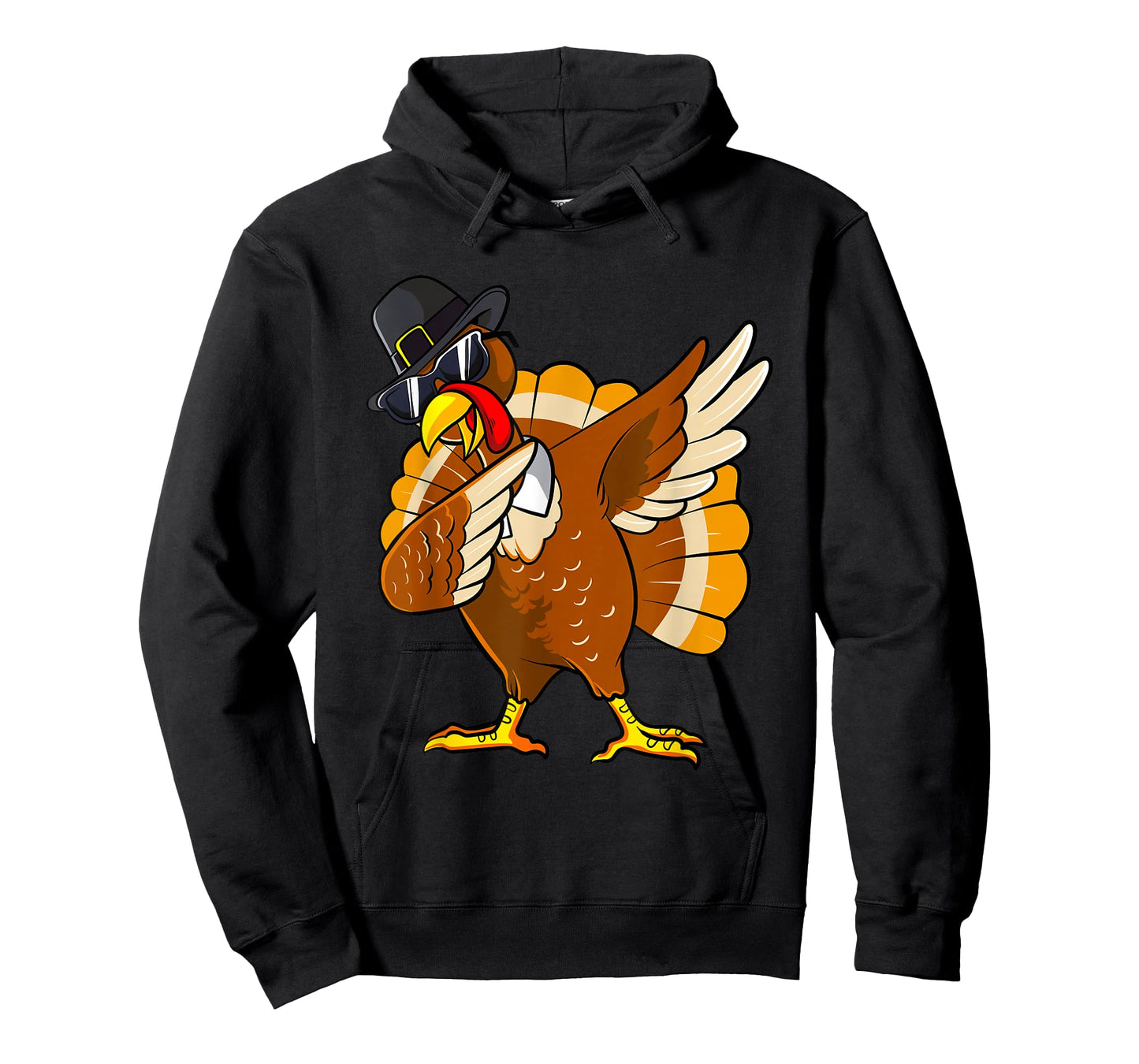 Dabbing Turkey Thanksgiving Day Gifts Pilgrim Boys Kids Men T-Shirt