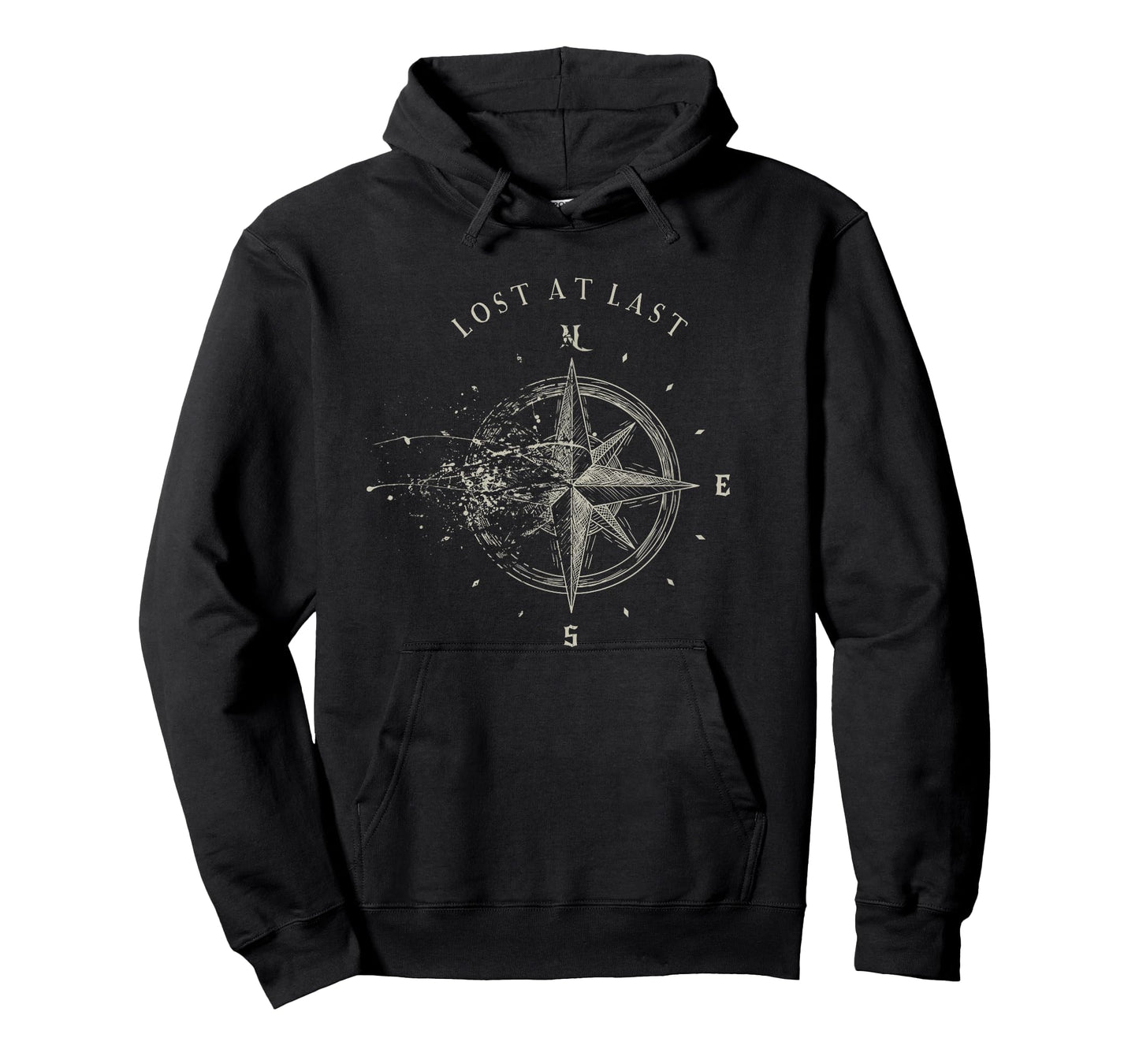 Broken Compass Hiking Shirt - Lost at Last T-Shirt