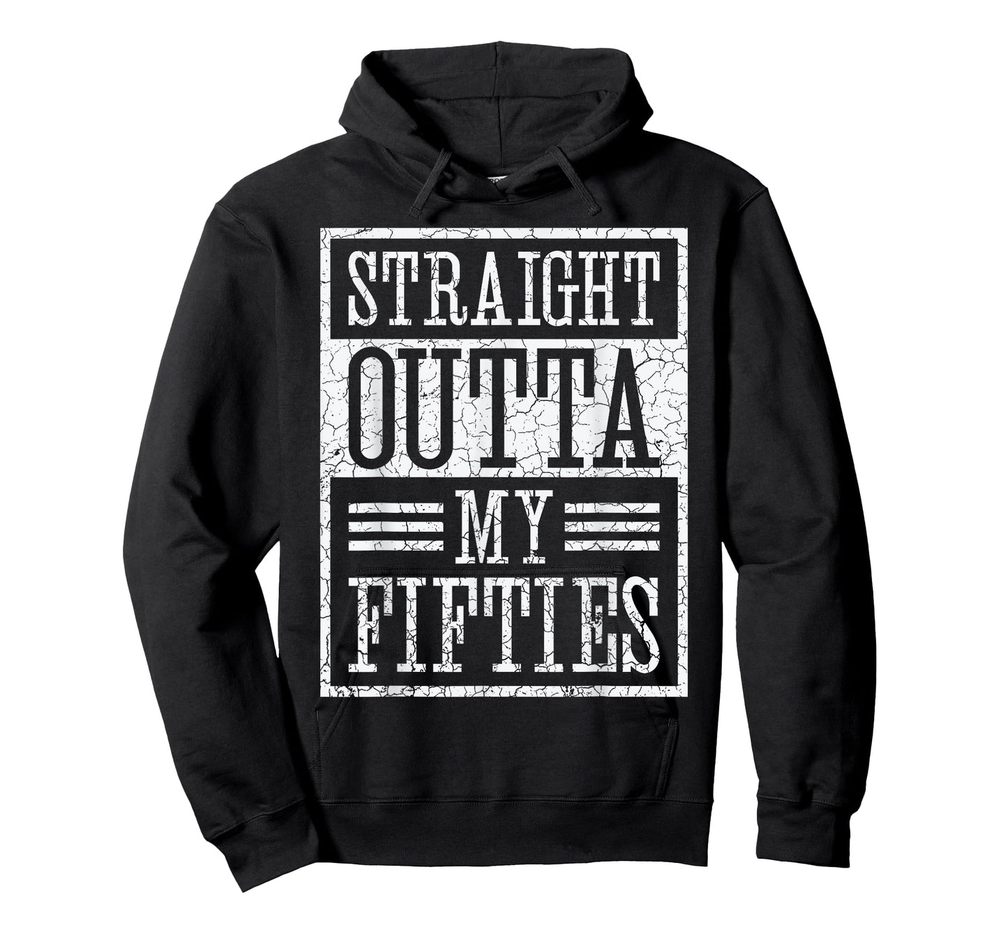 Straight Outta My Fifties 50th Bday Death To My 40's T-Shirt