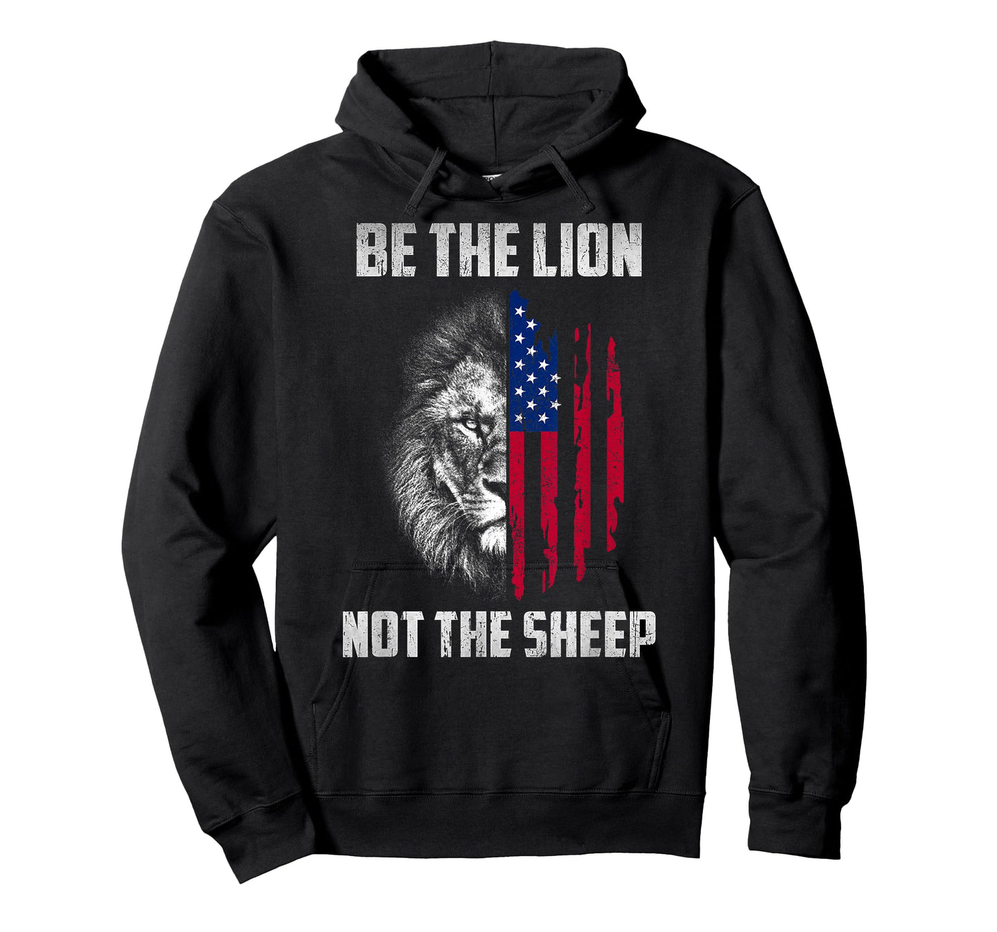 Be The Lion Not The Sheep Patriotic Men Women Kid Veteran T-Shirt