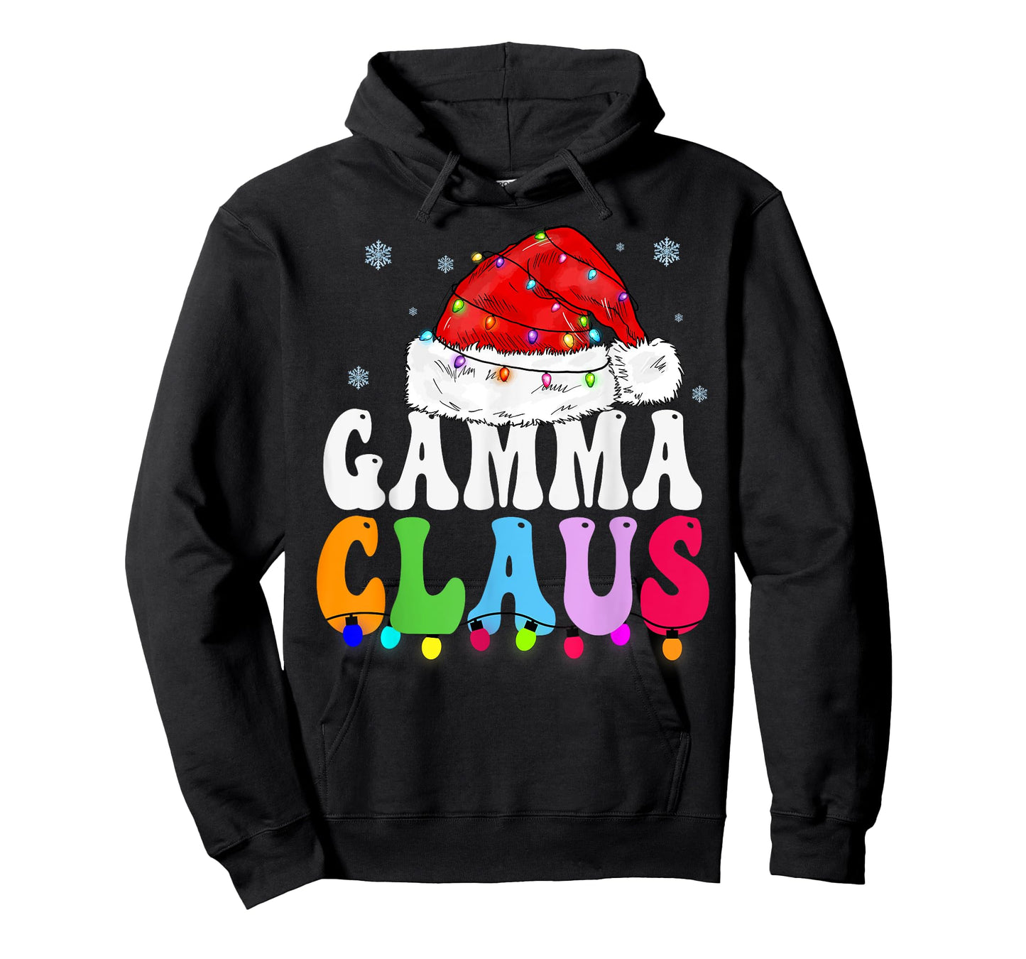 Gamma Claus Funny Xmas Family Matching Grandma Christmas T-Shirt