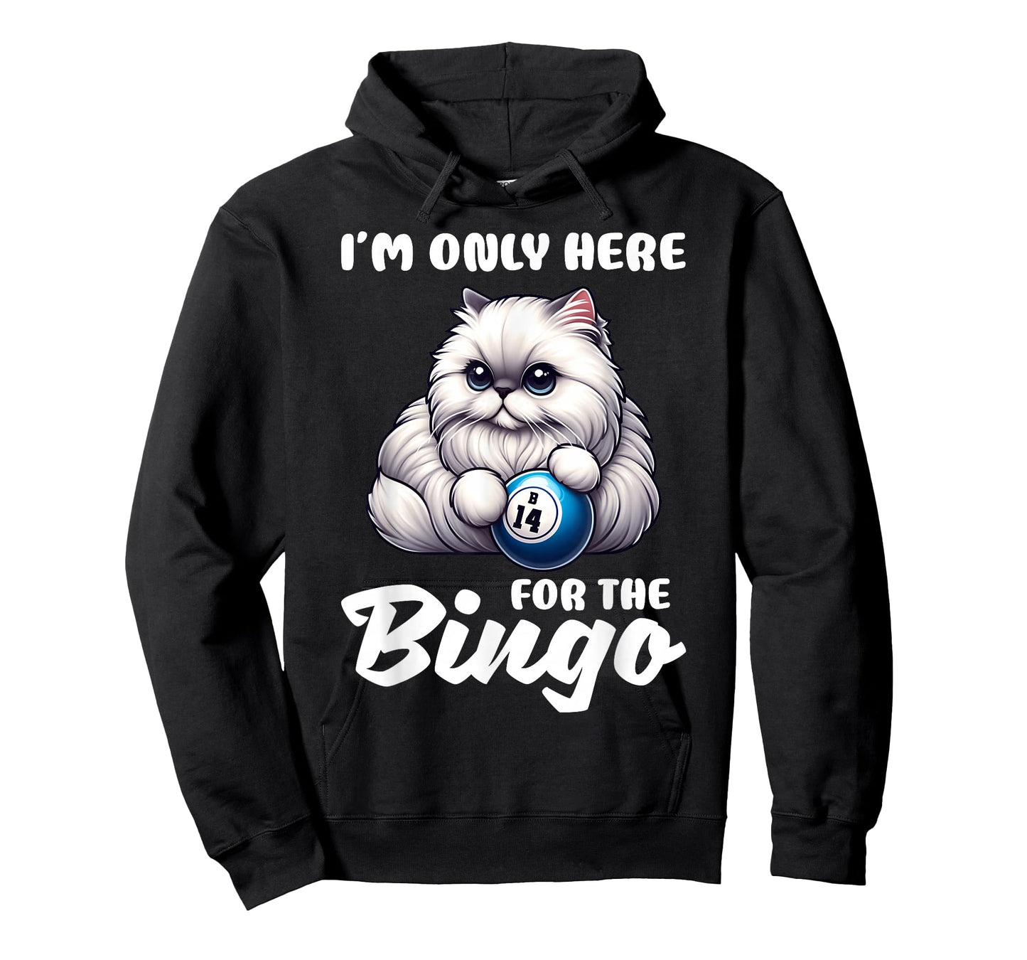 Funny I'm Only Here For The Bingo Night T-Shirt